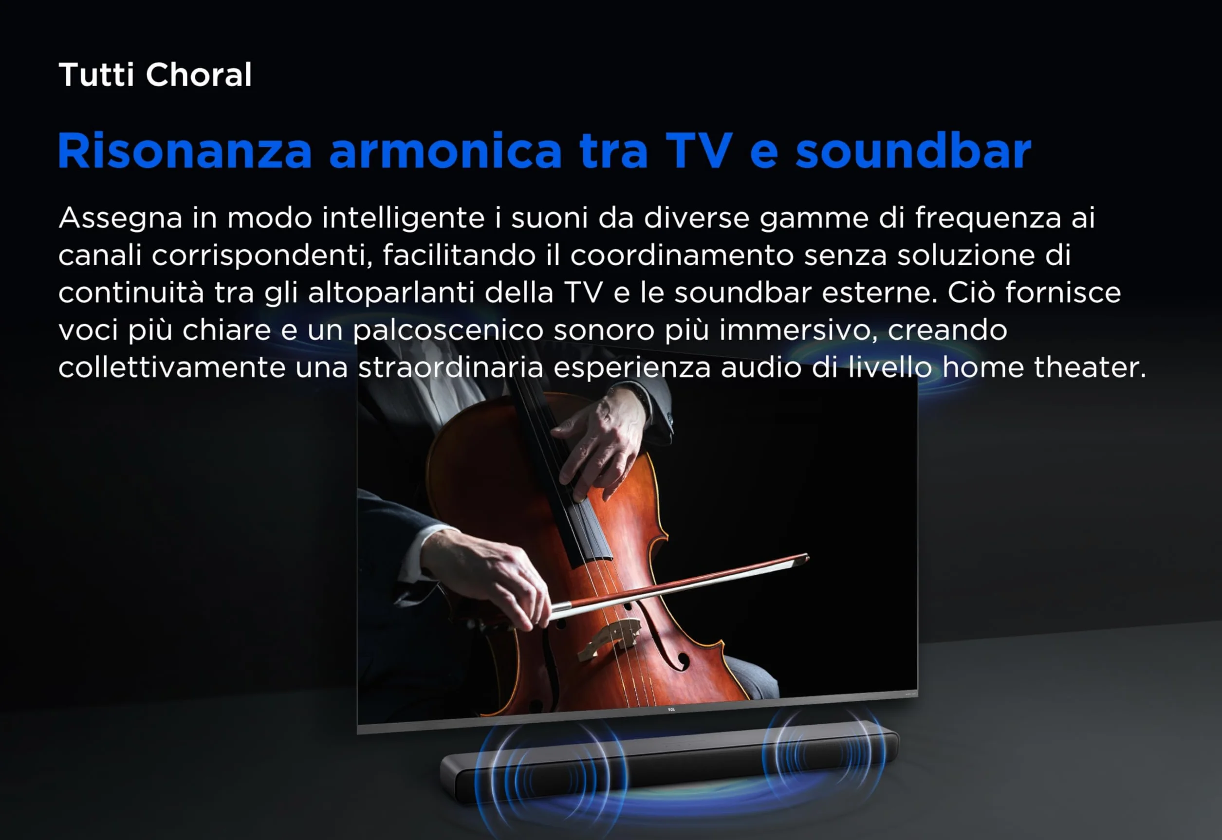 TCL S45HE Soundbar 2.0 100W Dolby Atmos DTS Virtual:X Bluetooth 5.2 HDMI eARC