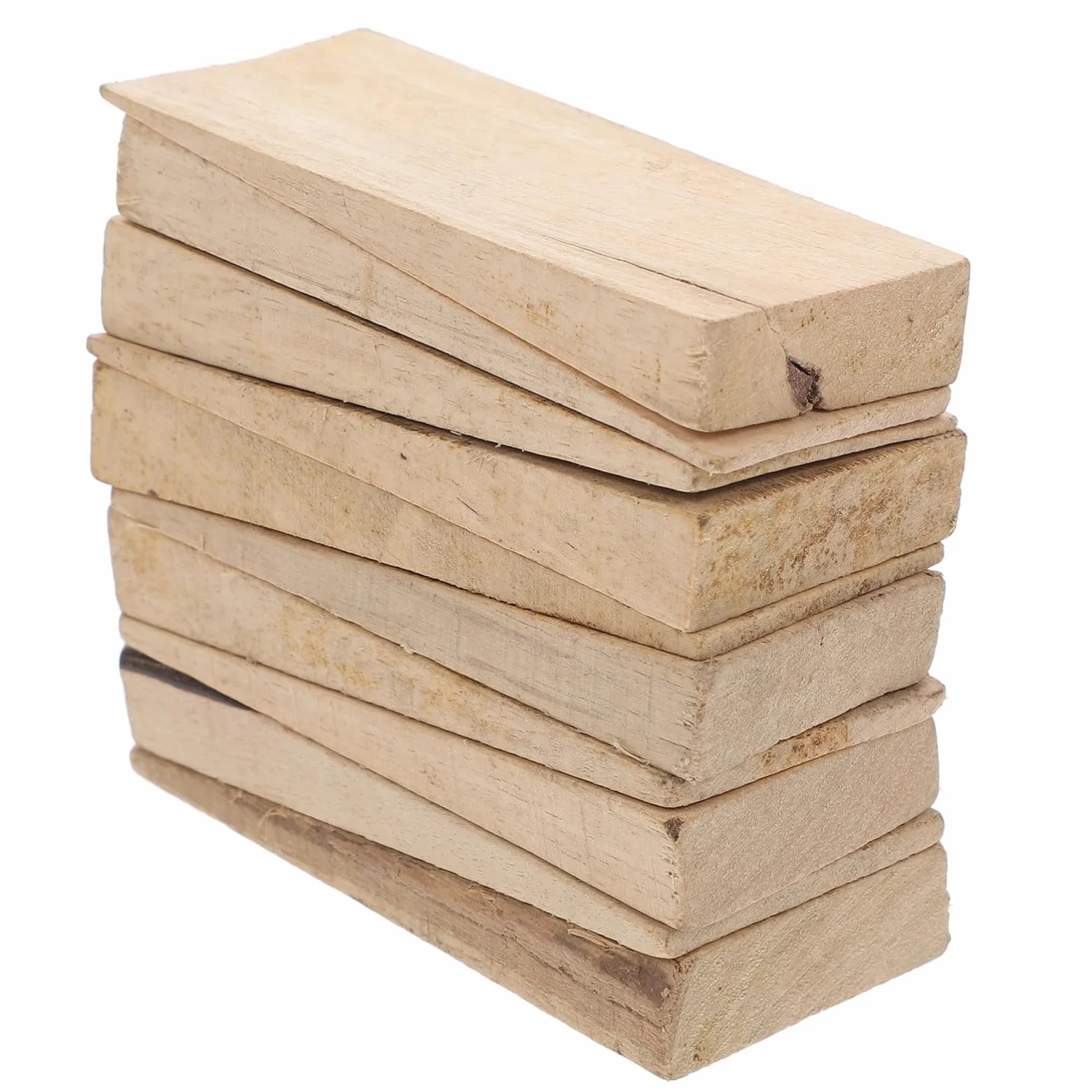 Kit 10 Cunei di Legno per Manici Zappe e Martelli Spessore 1,3 CM Accessori di Ricambio per Manutenzione Utensili da Giardino