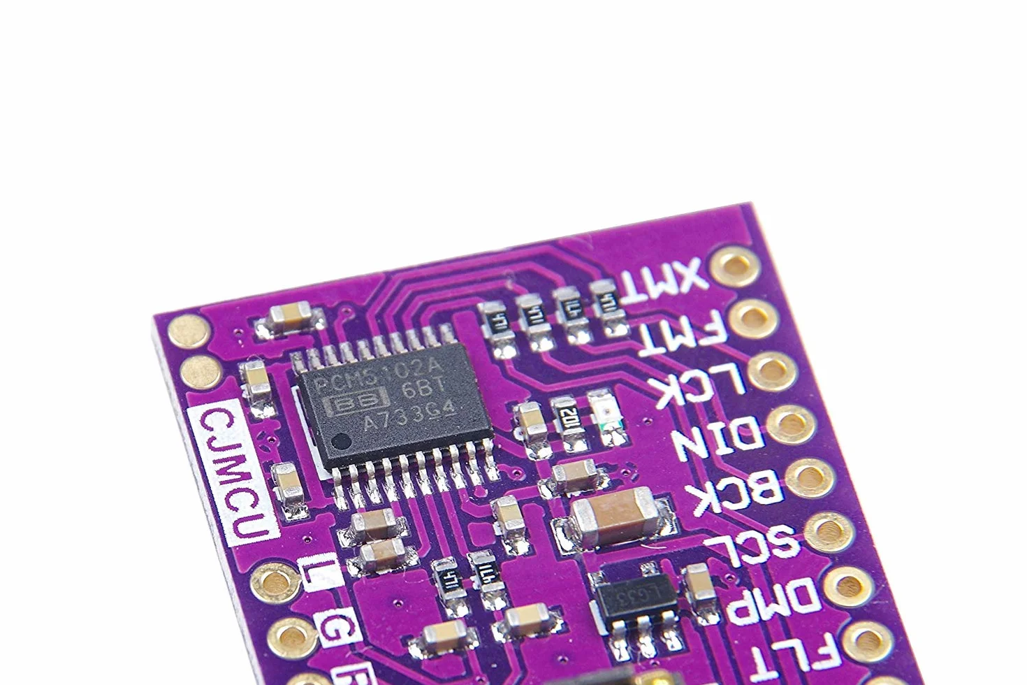 DollaTek PCM5102A Convertitore Digitale Analogico Modulo Audio DAC 24 Bit 3,5 mm Jack per Raspberry Pi