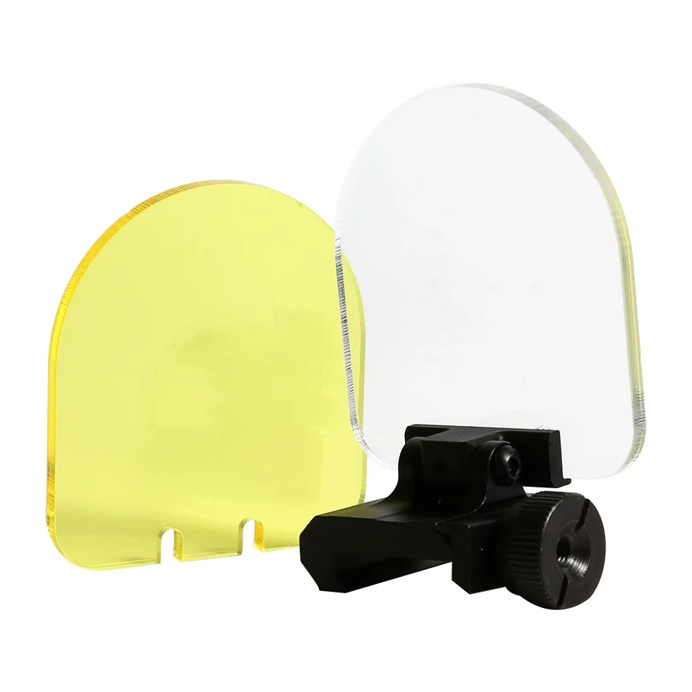 Airsoft Mirino Copertura Protettiva Obiettivo Punto Rosso Verde Piega