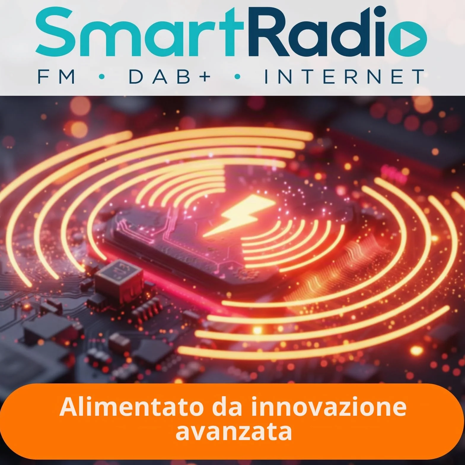 SR10 Internet Radio DAB+ Wi-Fi Lettore Podcast Bluetooth FM Cucina Doppio Allarme Noce