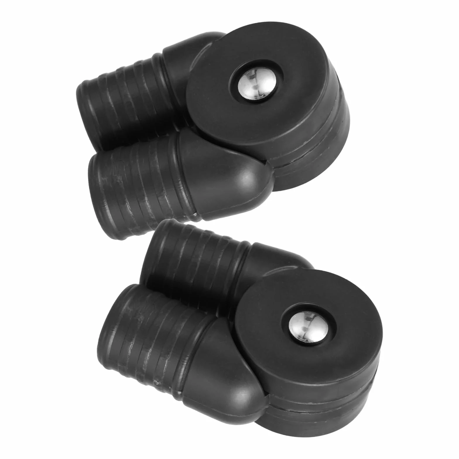 Lurrose Adattatore per Tubo Plastica 2 Pezzi per Sedia Reclinabile e Sedia Girevole Connettore Resistente e Flessibile per Sedie in Acciaio e Poltrone Lounge