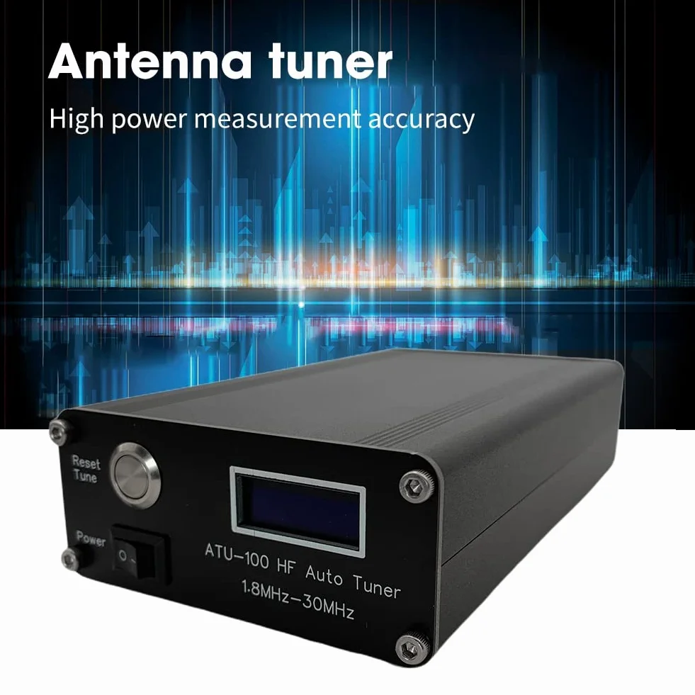 N7DDC ATU-100 Sintonizzatore Antenna HF 100W 0.91 OLED V3.1 Automatico