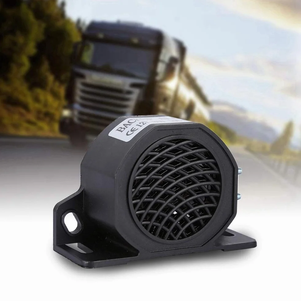 Cicalino Retromarcia 12-80V 105 DB Nylon Sirena Allarme Auto Camion Veicoli Pesanti