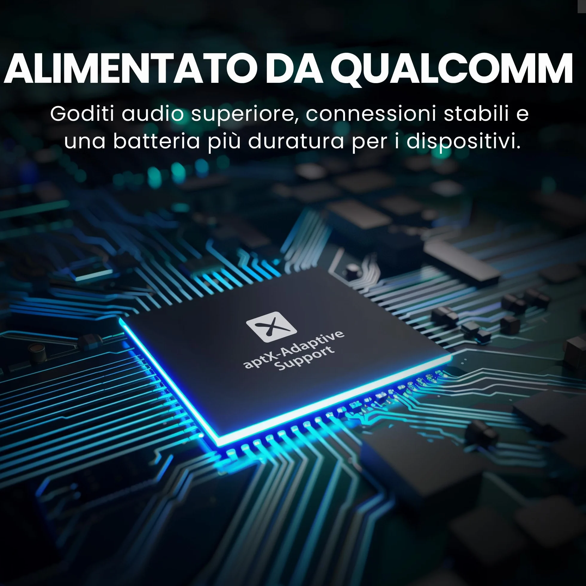 Avantree Audikast 3 Trasmettitore Bluetooth 5.3 per TV aptX-Adaptive Dual Link Adattatore Audio Wireless