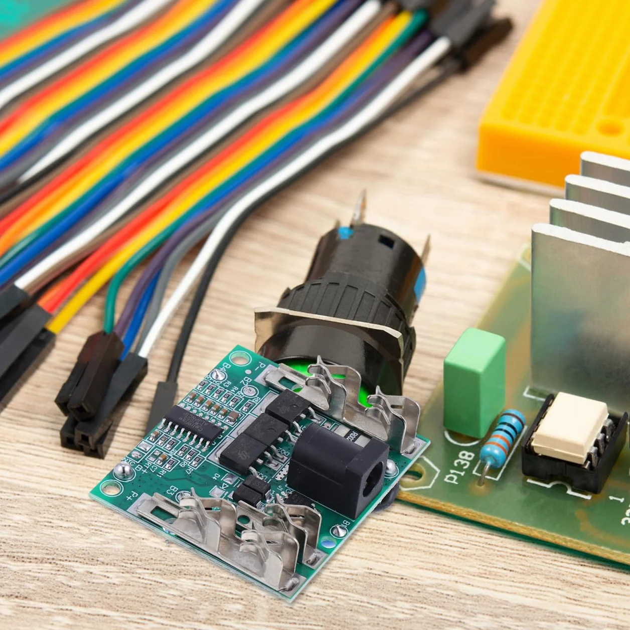 iplusmile Scheda Di Protezione Batteria Al Litio 21V BMS Protezione Termica Sovraccarico Cortocircuito
