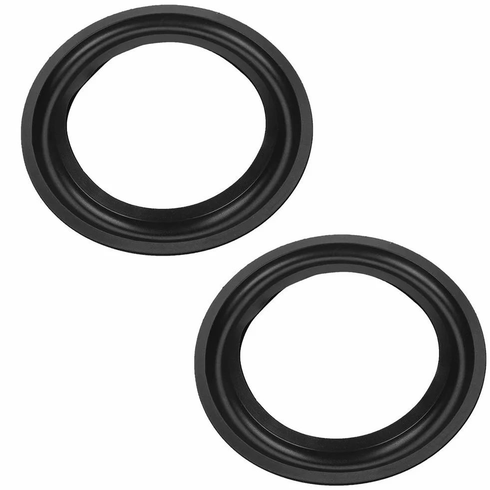 Yosoo Health Gear Bordo in Gomma per Altoparlante 4/5 Pollici Sostituzione Anelli Surround in Schiuma Parti di Riparazione