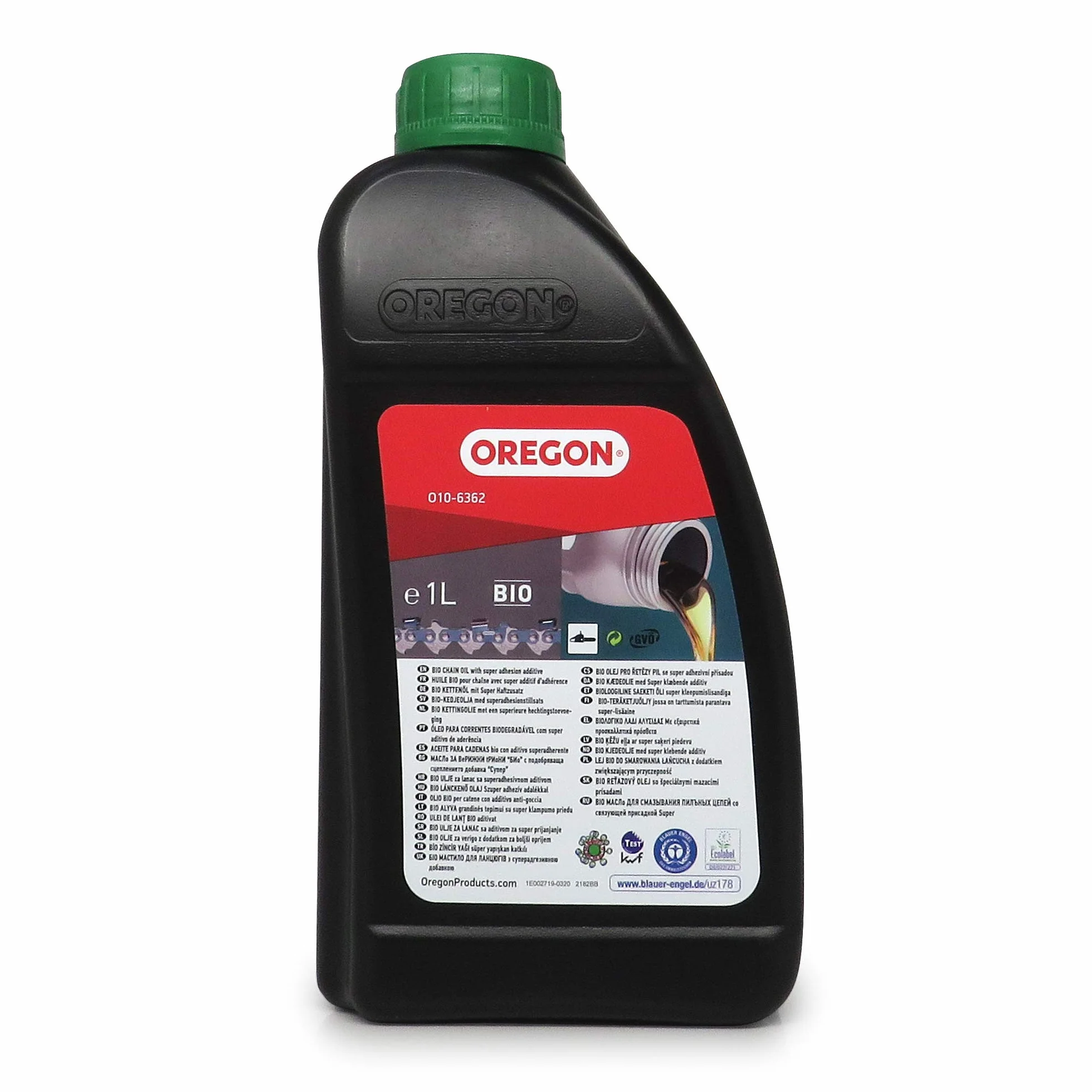Oregon Olio Biologico per la Catena della Motosega, Lubrificante e Biodegradabile, Tanica da 1 L