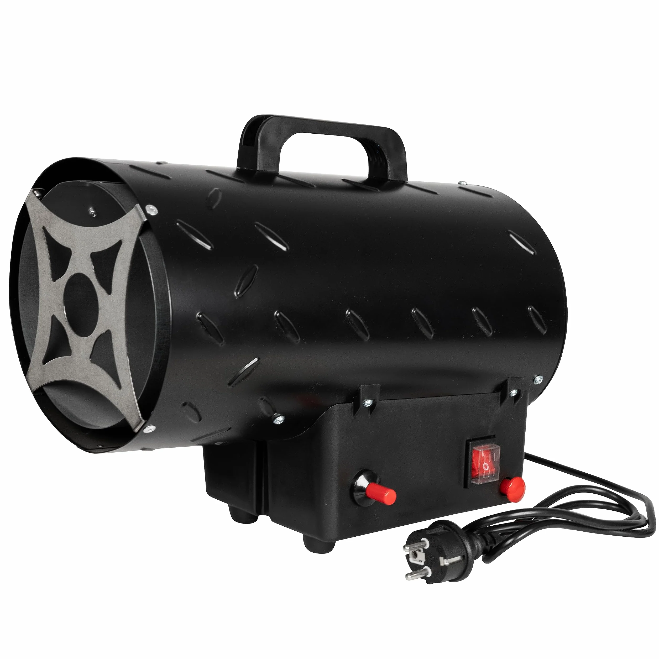 Güde GGH 10 L Termoventilatore a gas, Tubo gas 1,5 m, Riduttore pressione 700 mbar