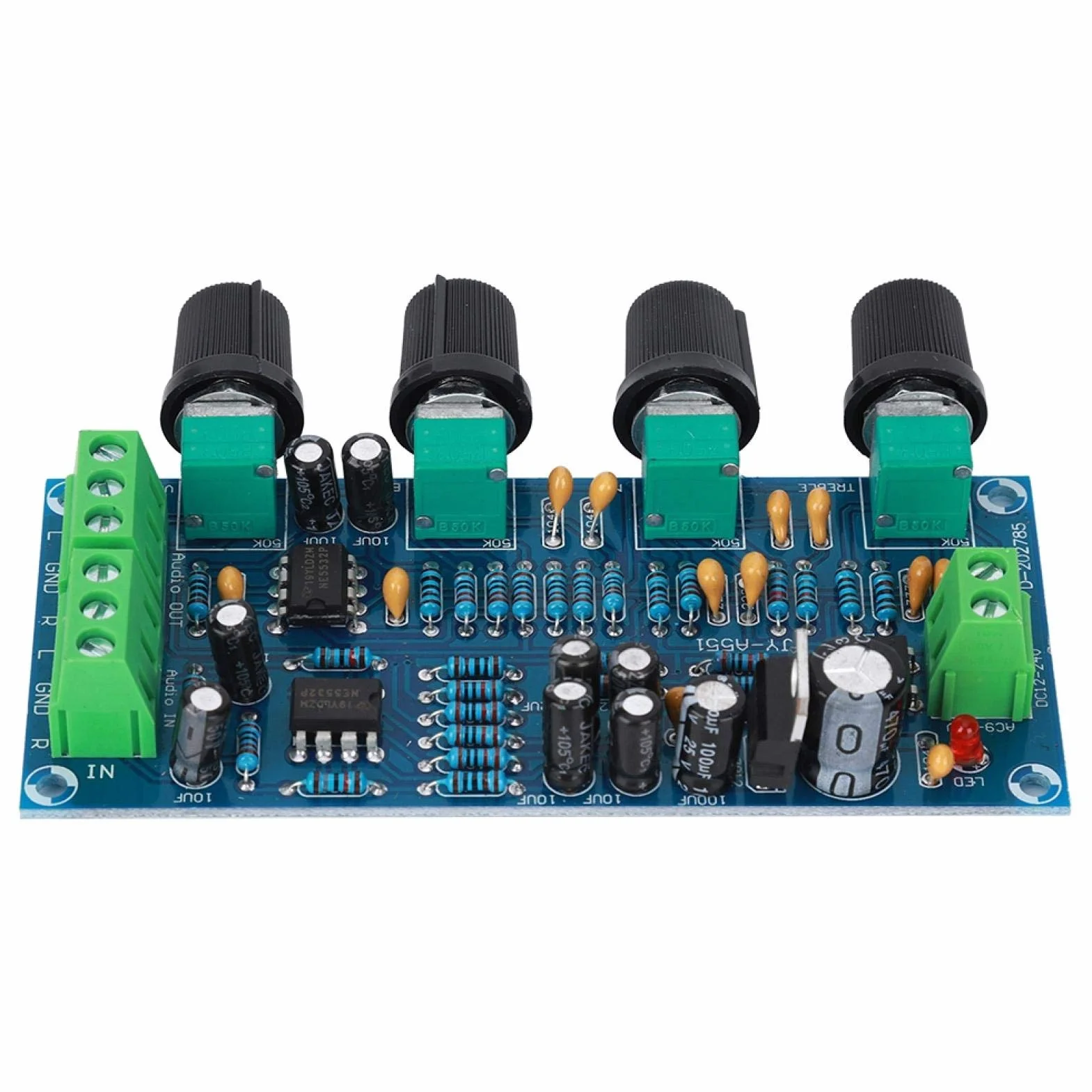 Scheda di controllo audio preamplificatore HIFI kit Amplis