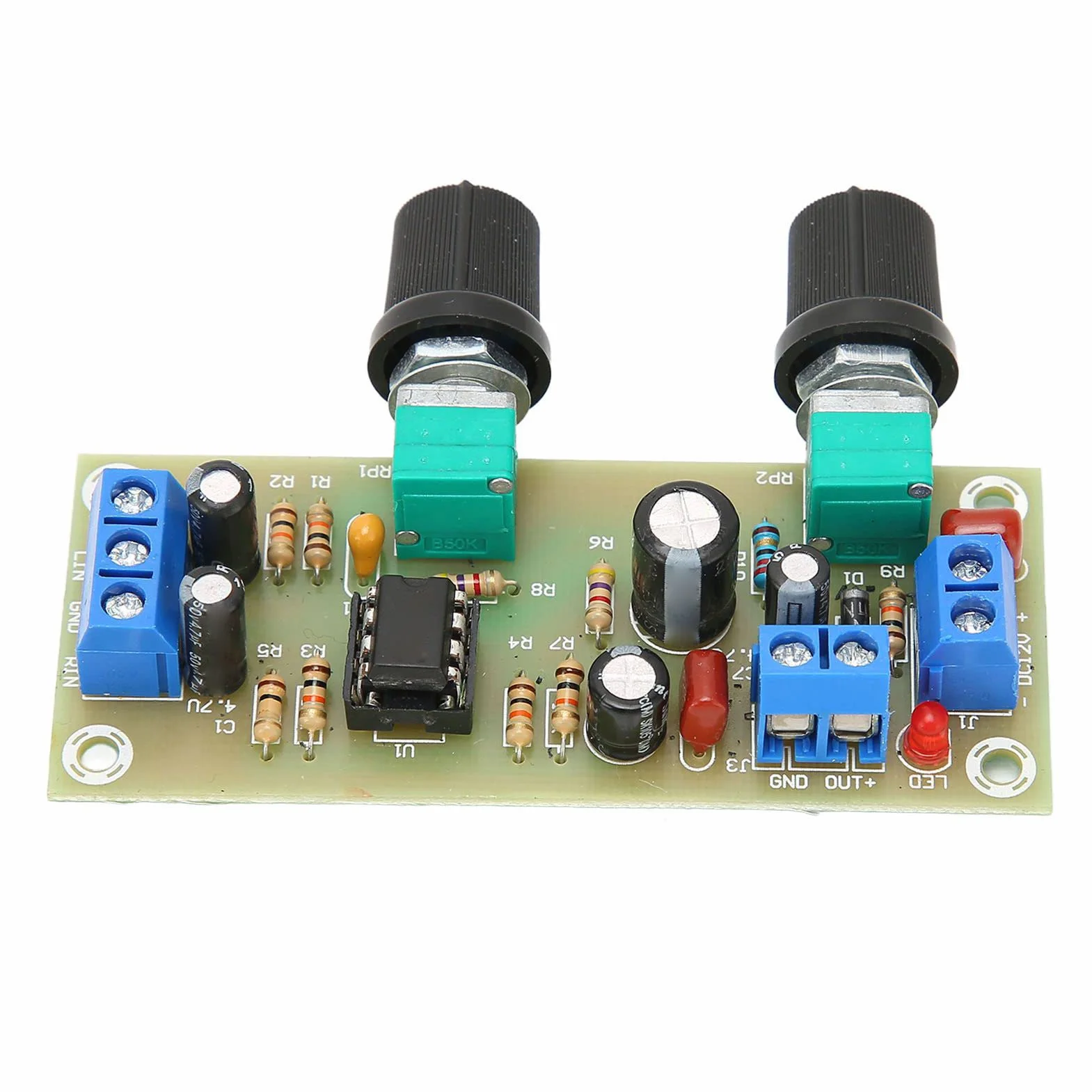 Scheda Preamplificatore Subwoofer Modulo Filtro Passa Basso per Sistemi Audio