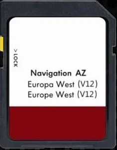 Volkswagen RNS 315 scheda SD navigazione GPS Europa occidentale 2020 V12