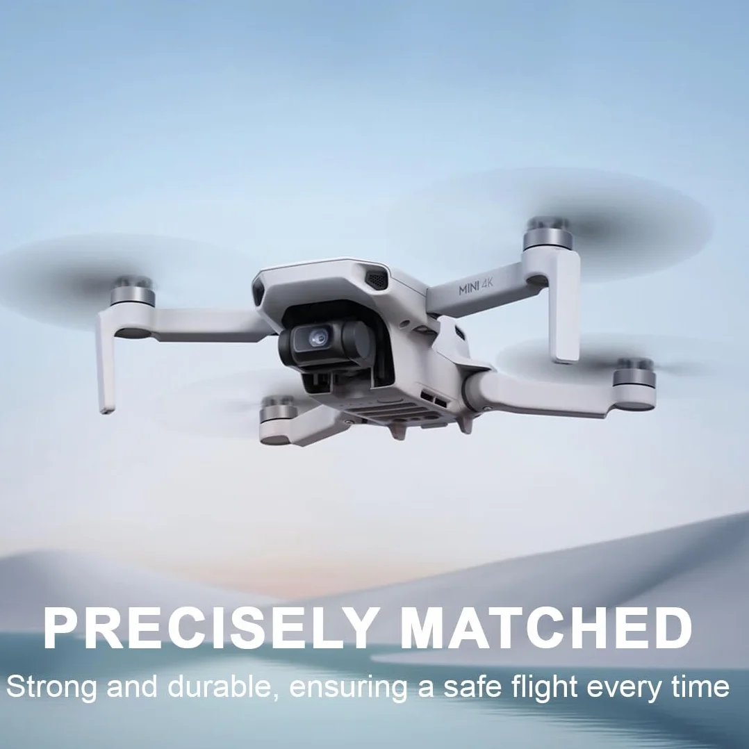 Eliche Mini Compatibili con Mini 3, Ricambio Drone, Rilascio Rapido, Basso Rumore, Accessori Drone