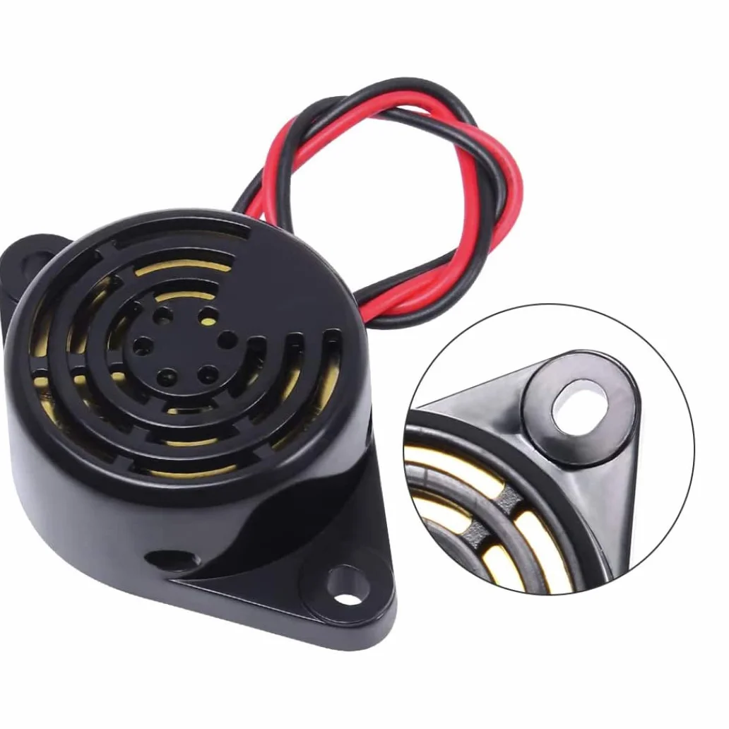 Alarmante Cicalino Piezo Dc3-24v Segnale Acustico Continuo Con Filo
