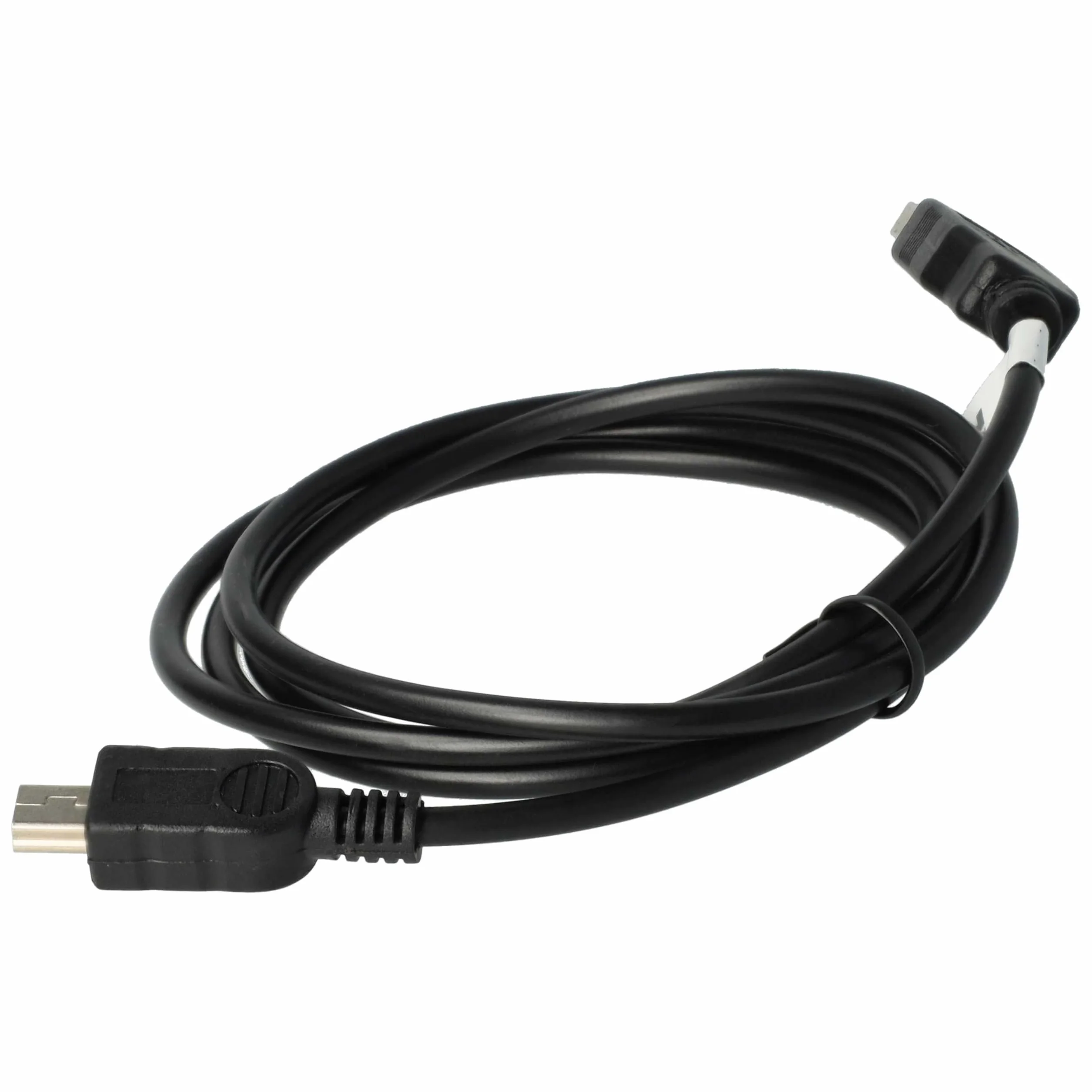 Cavo di Ricarica USB vhbw compatibile con Garmin Zumo 340, 340LM, 390, 390LM, 660, 660LM, Forerunner 205, 100 cm Nero
