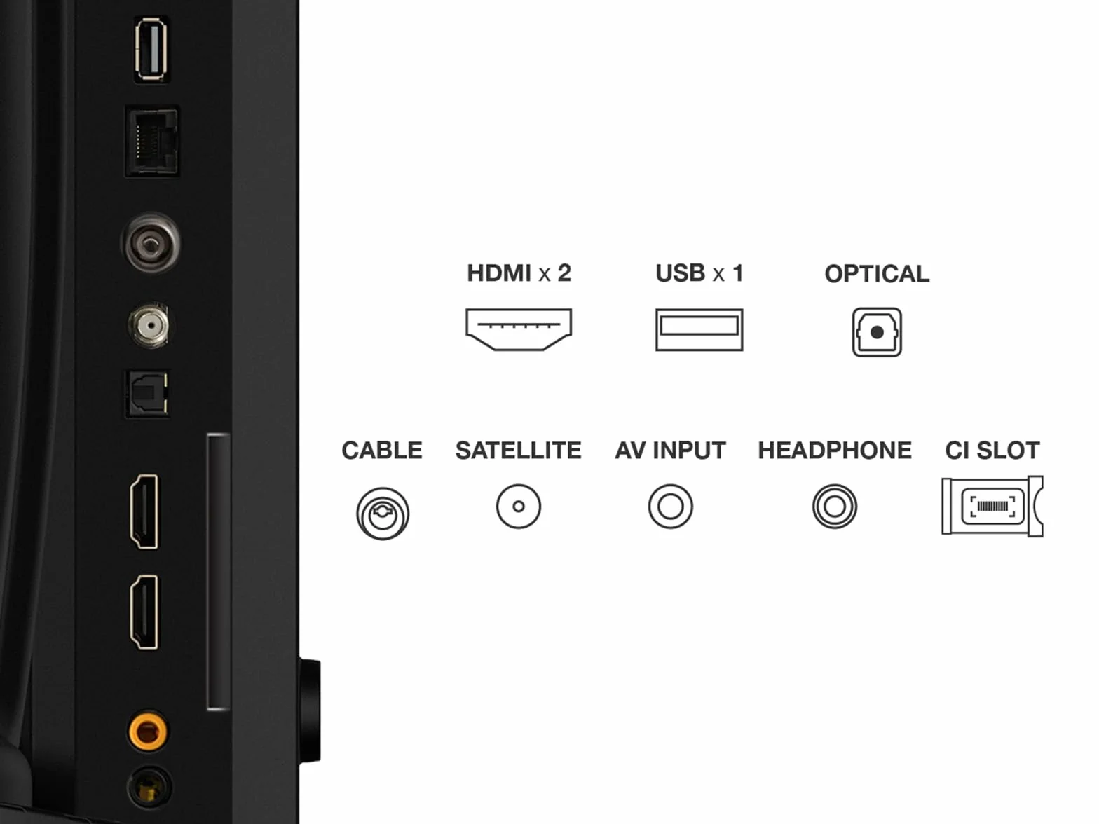 TCL 32V4C 32" HD Smart QLED Direct LED Android TV HDR Google Cast Google Home Design Delgado