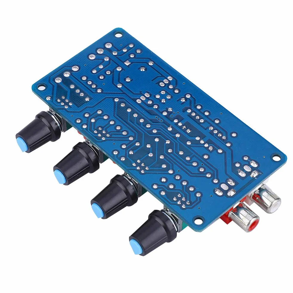 Preamplificatore NE5532 Controllo Volume Acuti Medi Bassi Doppia CA 12V-18V Terminale 3P