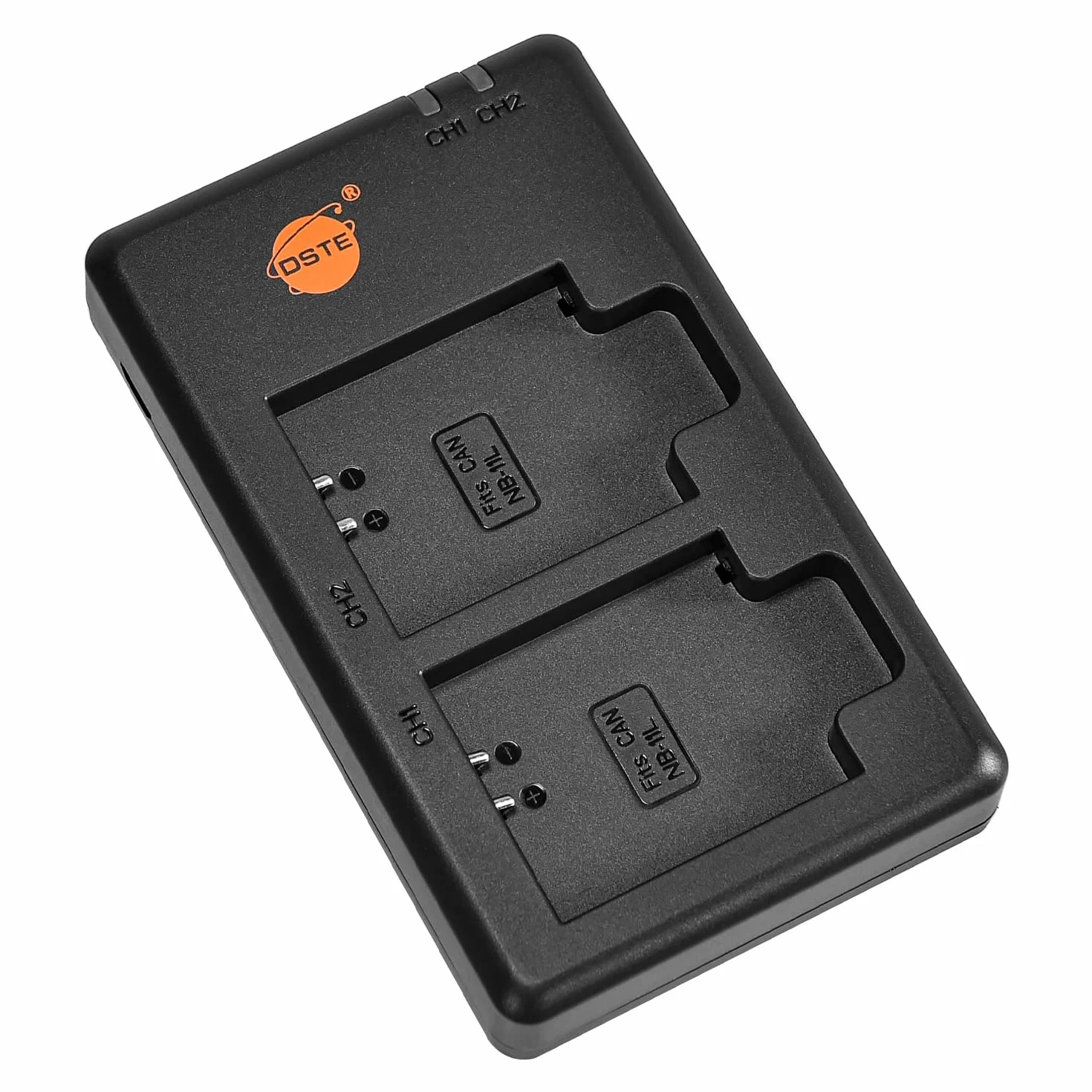 DSTE USB Dual Caricatore Compatibile per Batteria NB-11L NB-11LH CB-2LF
