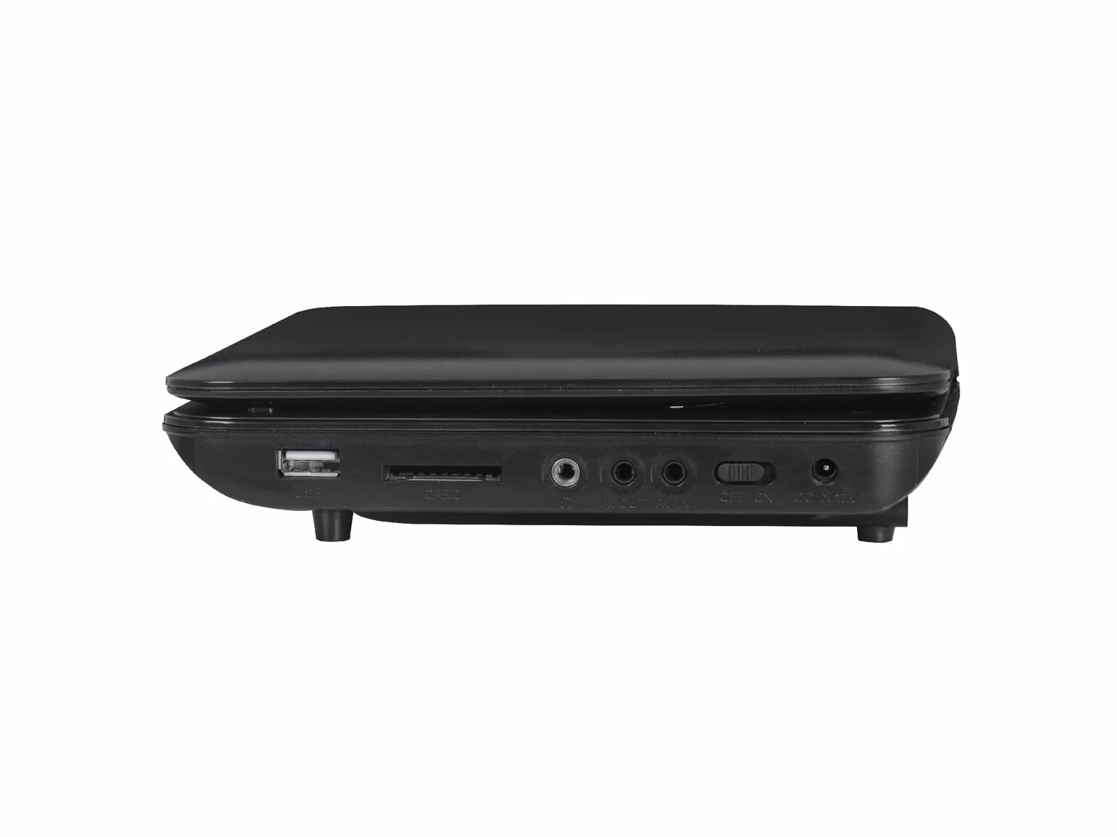Trevi PDX 1409 S2 Lettore DVD Portatile 9" Schermo Rotante USB SD Gamepad CD Videogiochi Tripla Alimentazione