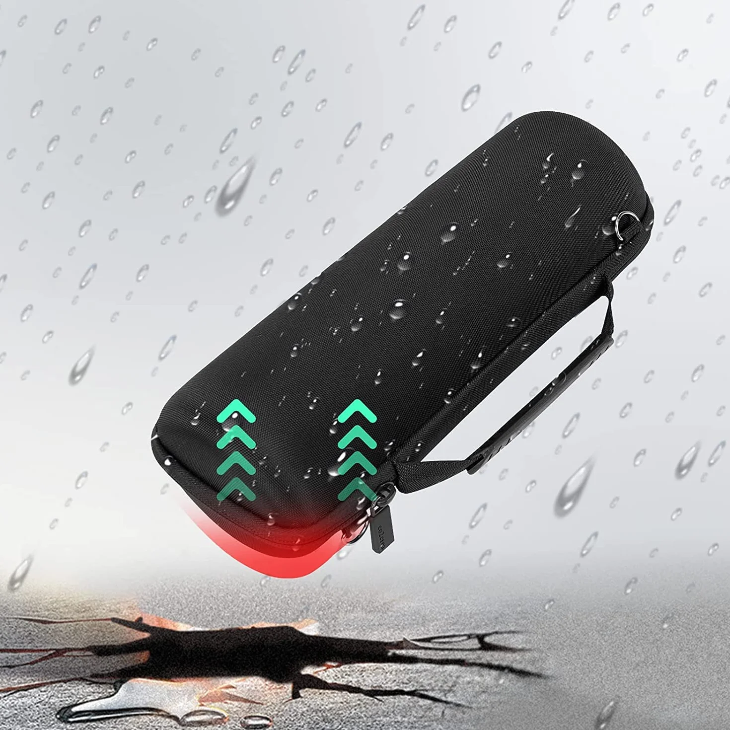 co2CREA Duro Custodia Viaggio Caso Copertina per JBL Flip 7/6/5 Speaker Bluetooth Portatile
