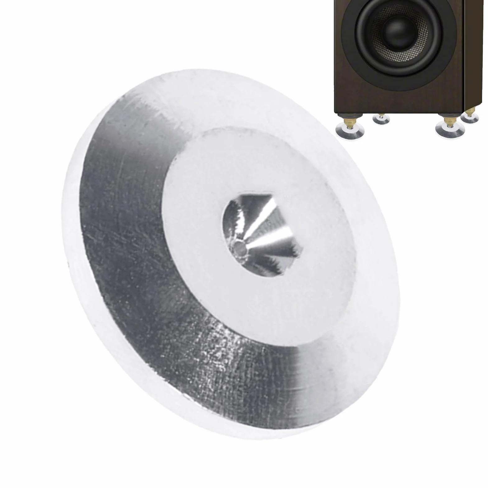 Piedini isolanti audio in rame antiscivolo per altoparlanti HiFi
