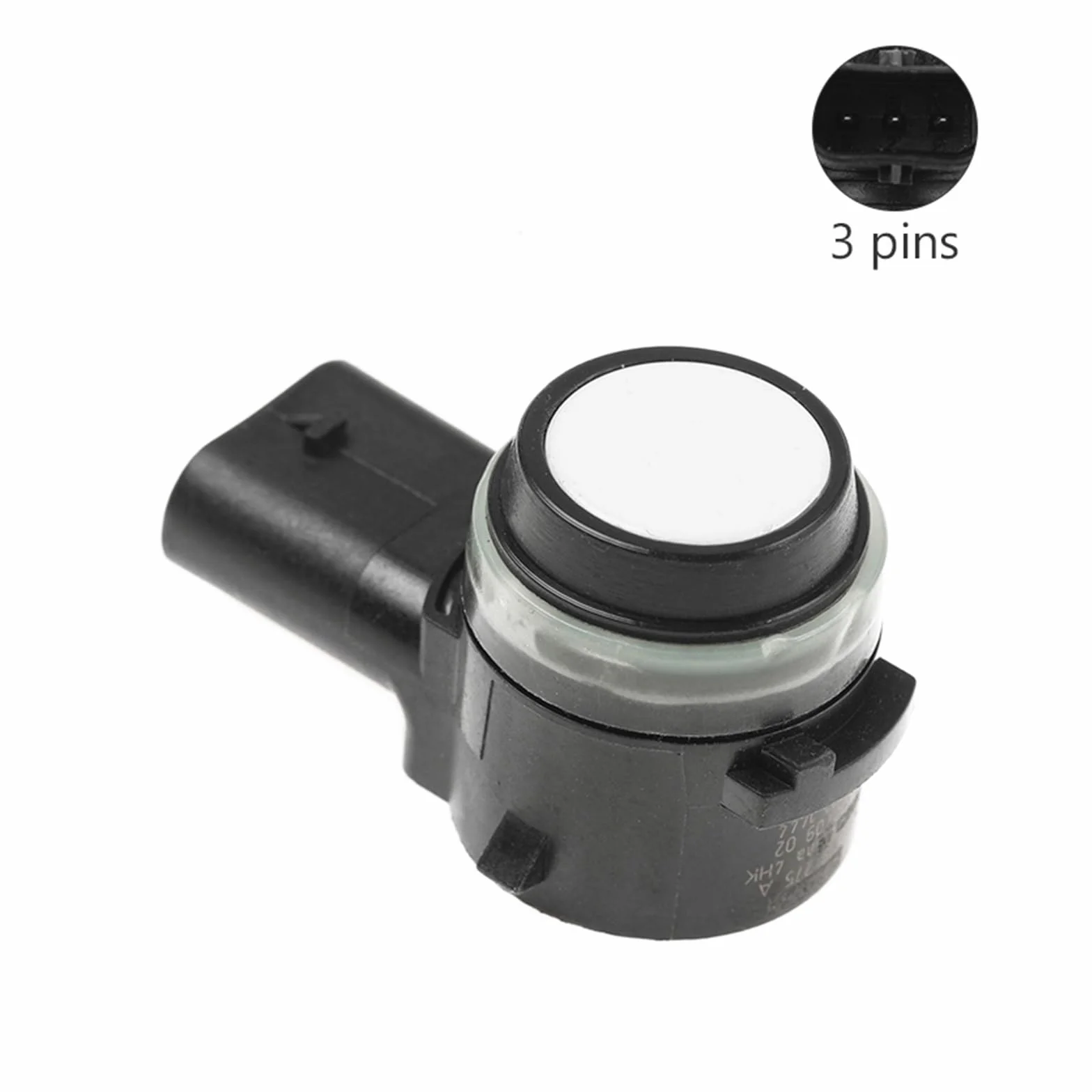 Sensori di Parcheggio Compatibile Con BMW F45 F46 G30 G31 G11 G12 F48 F25 F26 F15 F16 F85 PDC Sensore Retromarcia 66202409650 (White)