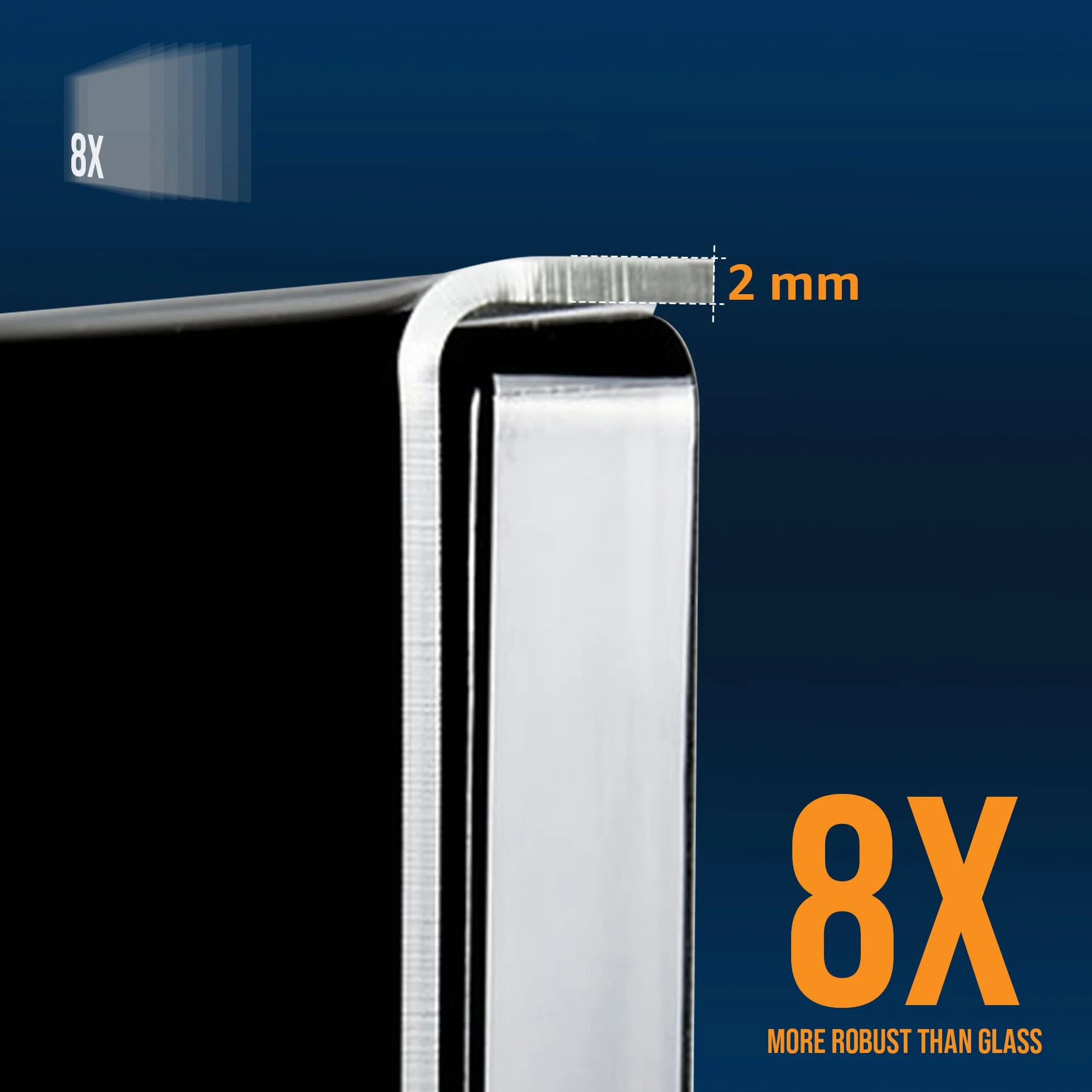 LEYF Schermo per TV 82 (32 pollici) sospeso e fisso protezione anti-danno pellicola per TV LCD LED 4K OLED QLED HDTV