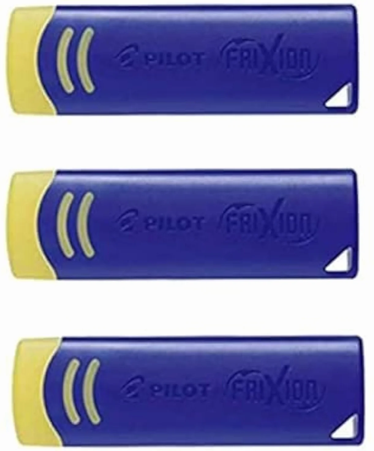 PILOT FriXion blu Set di 3 gomme speciali
