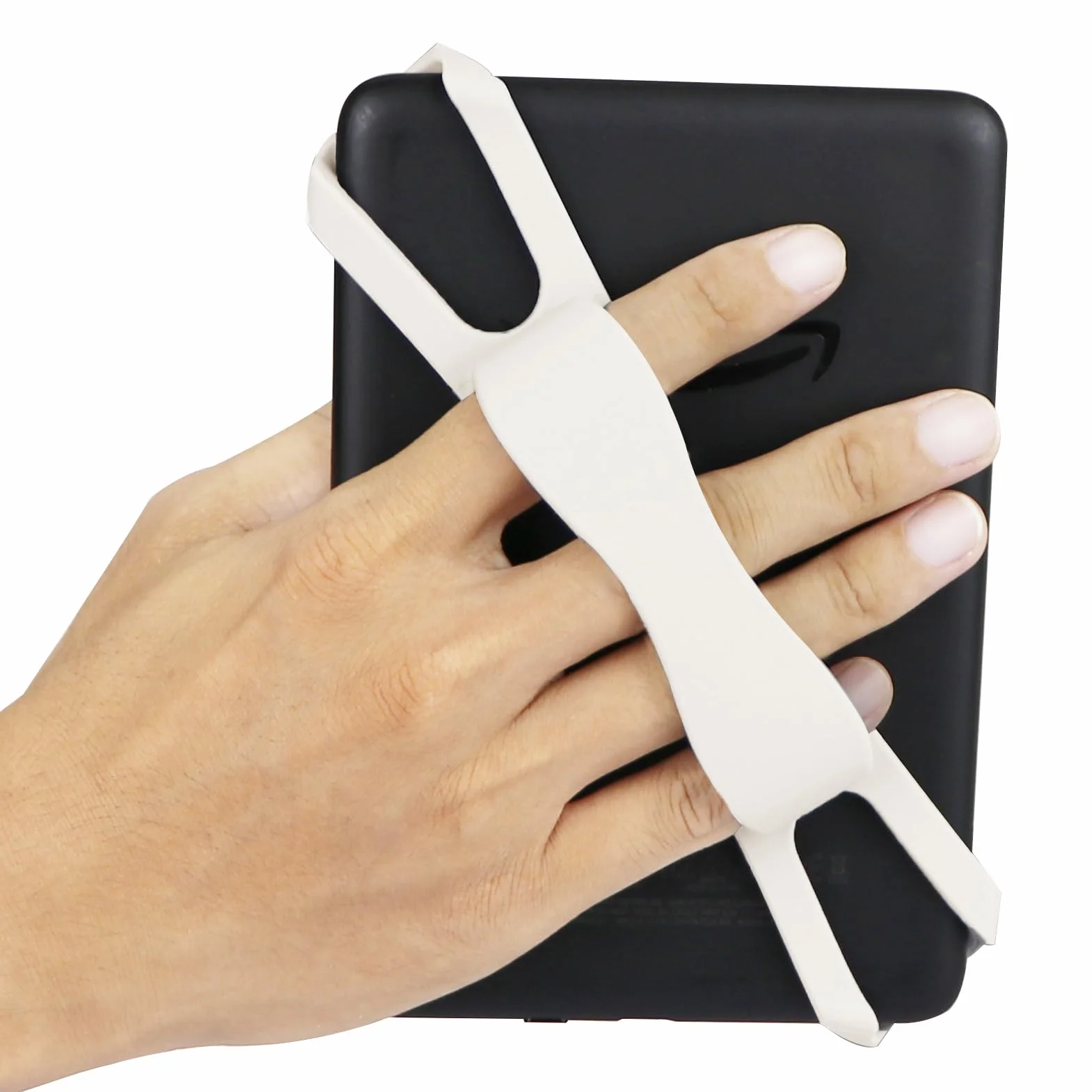 ZhaoCo Antiscivolo Supporto Universale in Silicone per Impugnatura Dita per Kindle 6-8" eReader Fire Tablet Kobo Voyaga Lenovo Sony
