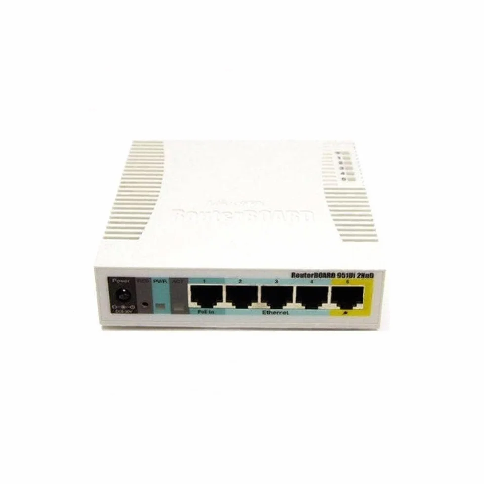MikroTik RB951Ui-2HnD 2.4GHz L4 Router