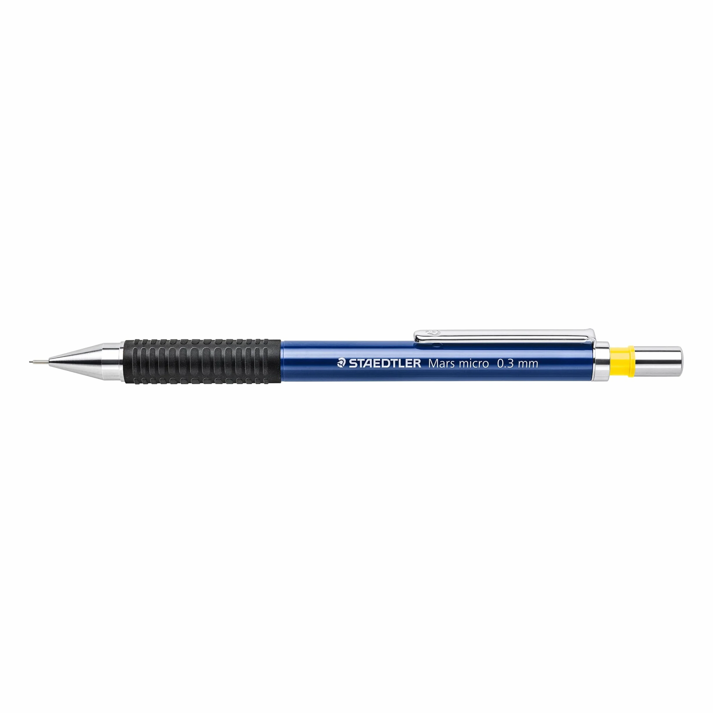 Staedtler Mars Micro Portamine con Gomma Integrata, Matita Meccanica Antiscivolo per Disegno e Scrittura