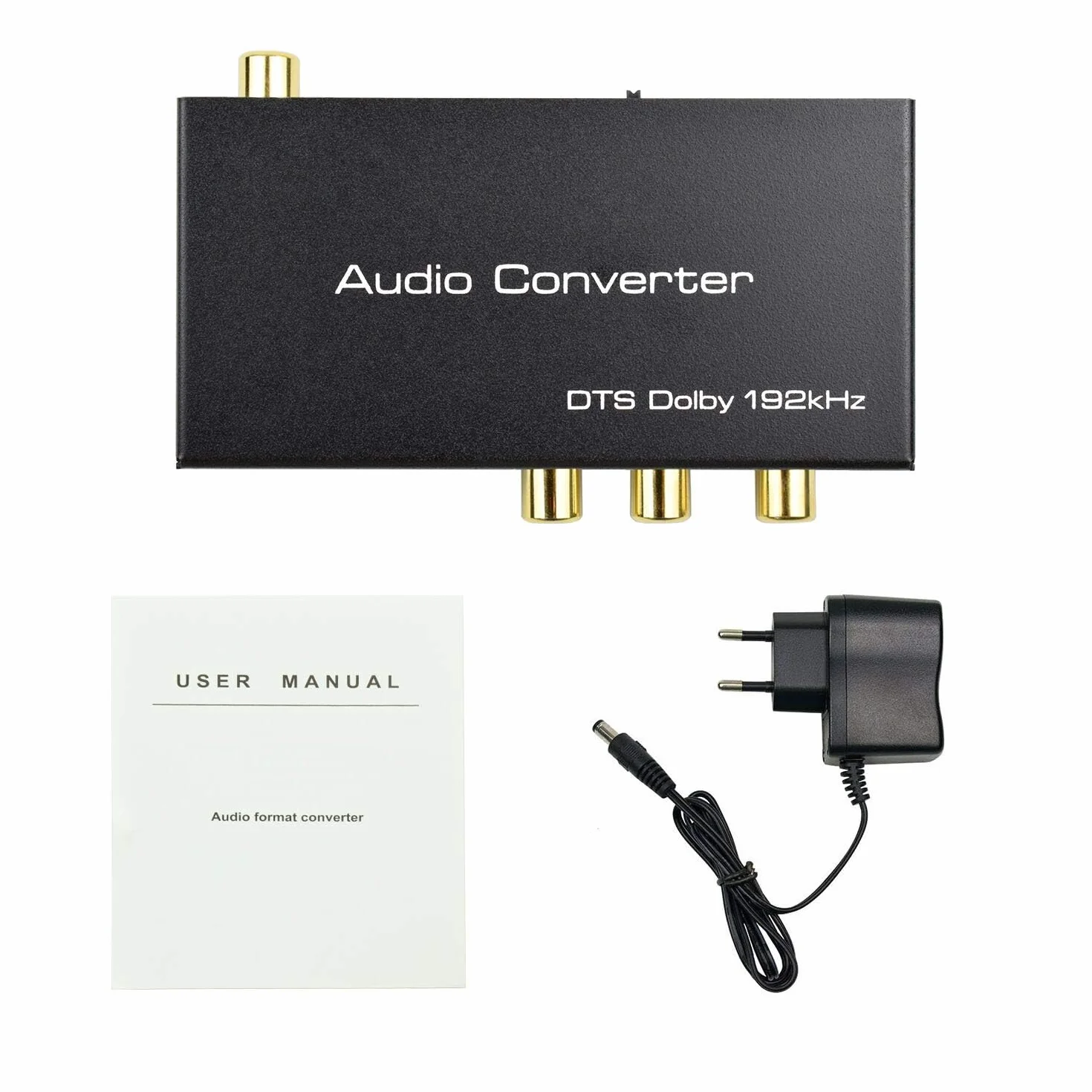 AMANKA Estrattore HDMI Convertitore Audio, Supporto 192Khz Toslink Stereo RCA L/R 3.5mm Jack