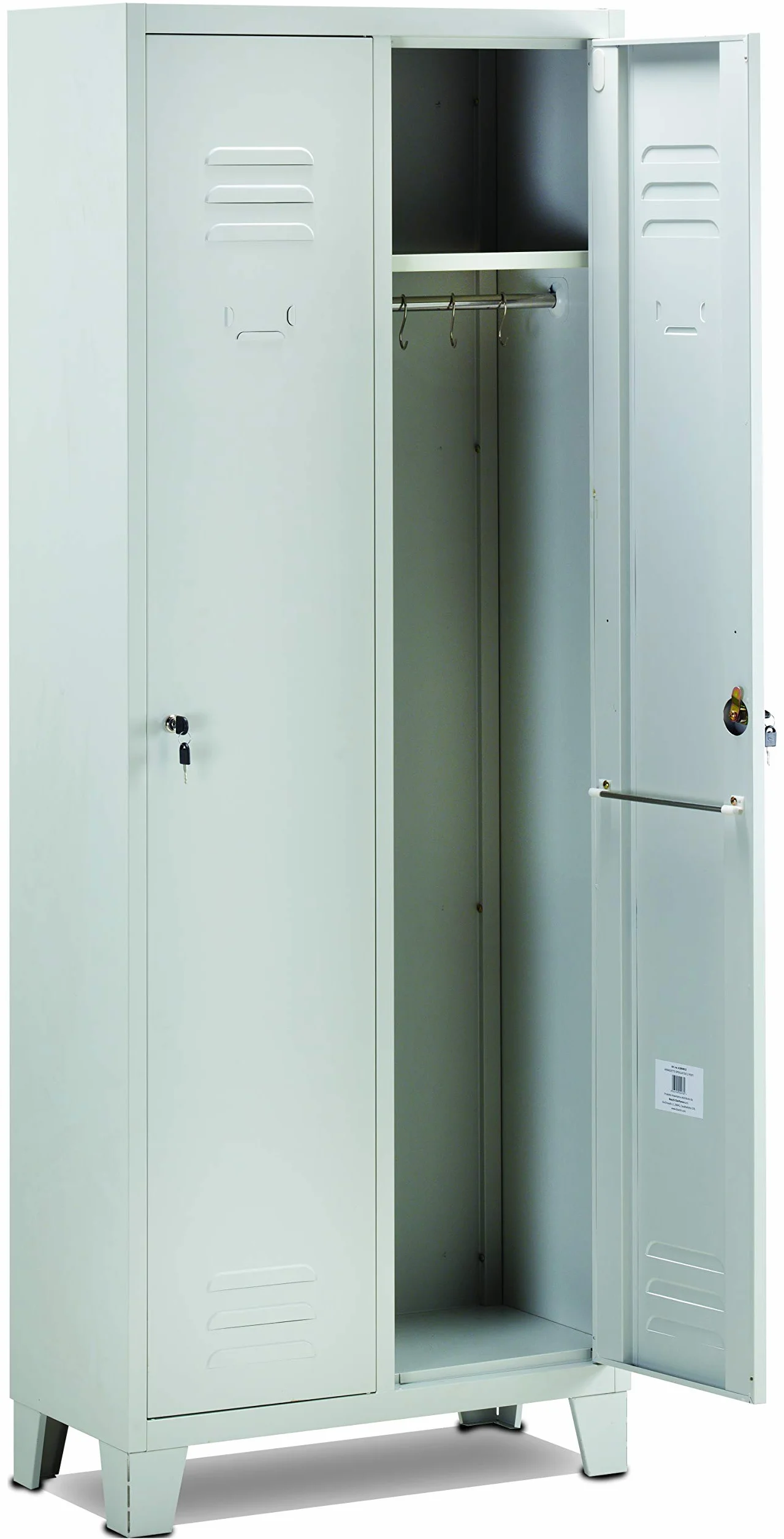 Linea Garden Friend Armadietto spogliatoio 2 posti H 180 x 33 x 68,5 cm