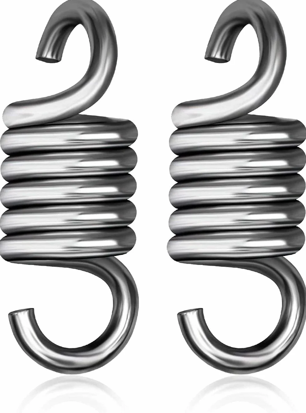 LATRAT Molla di trazione per sedia sospesa e amaca, in acciaio inox, da appendere per porta swing, sedie sospese, in acciaio inox, 7 mm