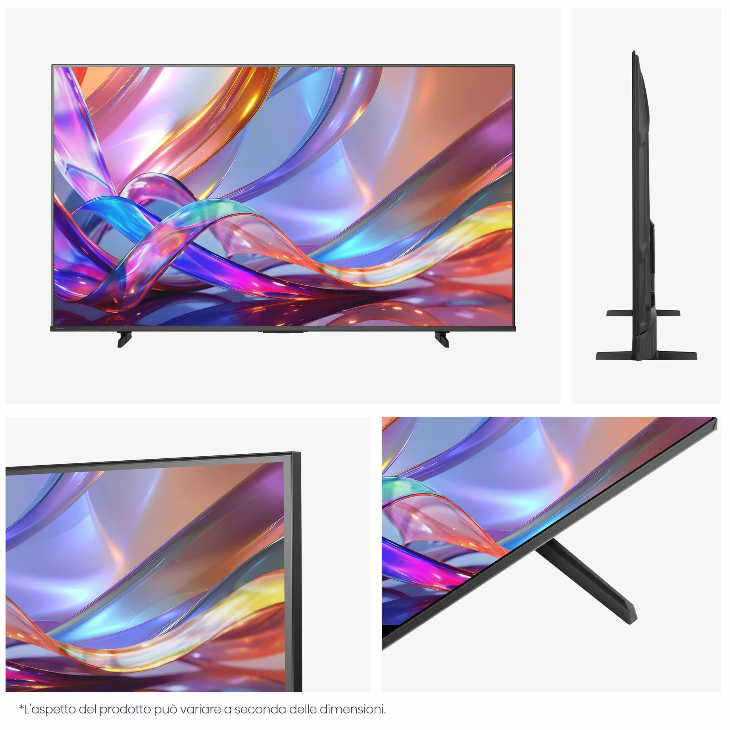 Hisense Smart TV QLED 43" 4K 43E7DS, 60Hz, Dolby Atmos, VIDAA OS, Dolby Vision IQ, HDR 10+