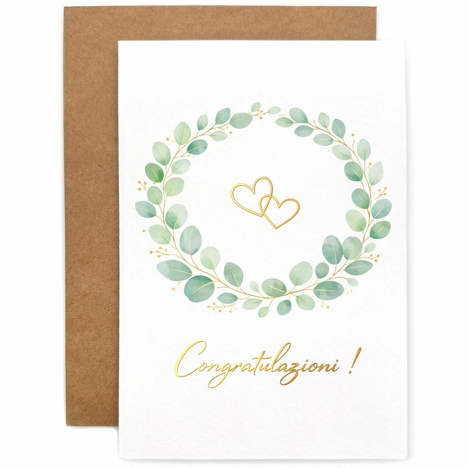 Biglietto Auguri Matrimonio con Busta