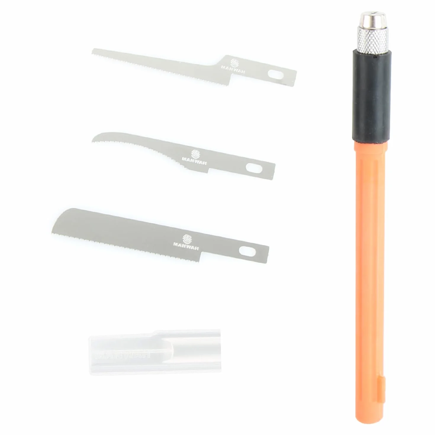 Set mini seghe a mano per modellismo fai da te 3 tipi intercambiabili lame seghetto custodia
