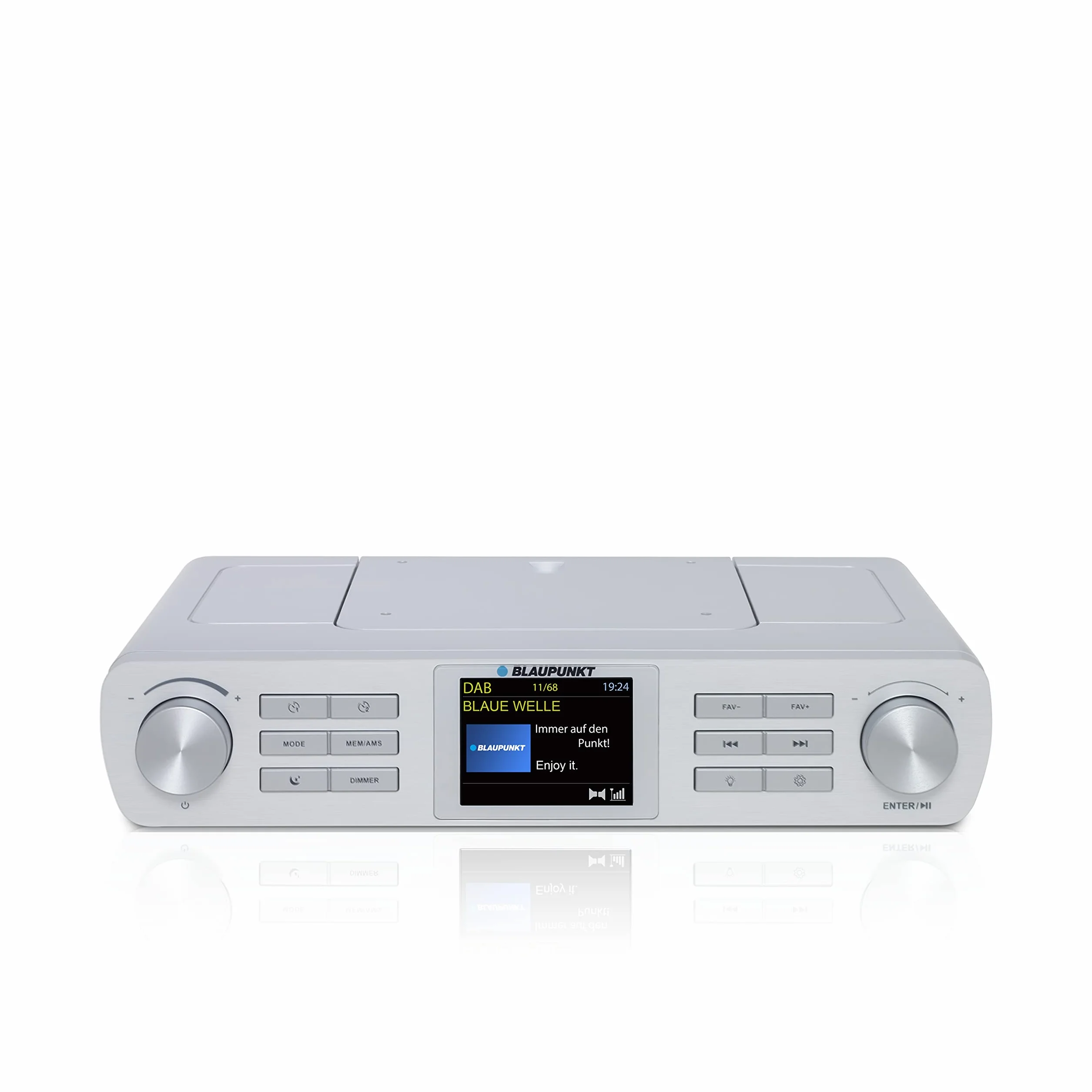 Blaupunkt KRD 100 Radio da Cucina DAB+ FM PLL Display LED Luce 2x2 Watt RMS