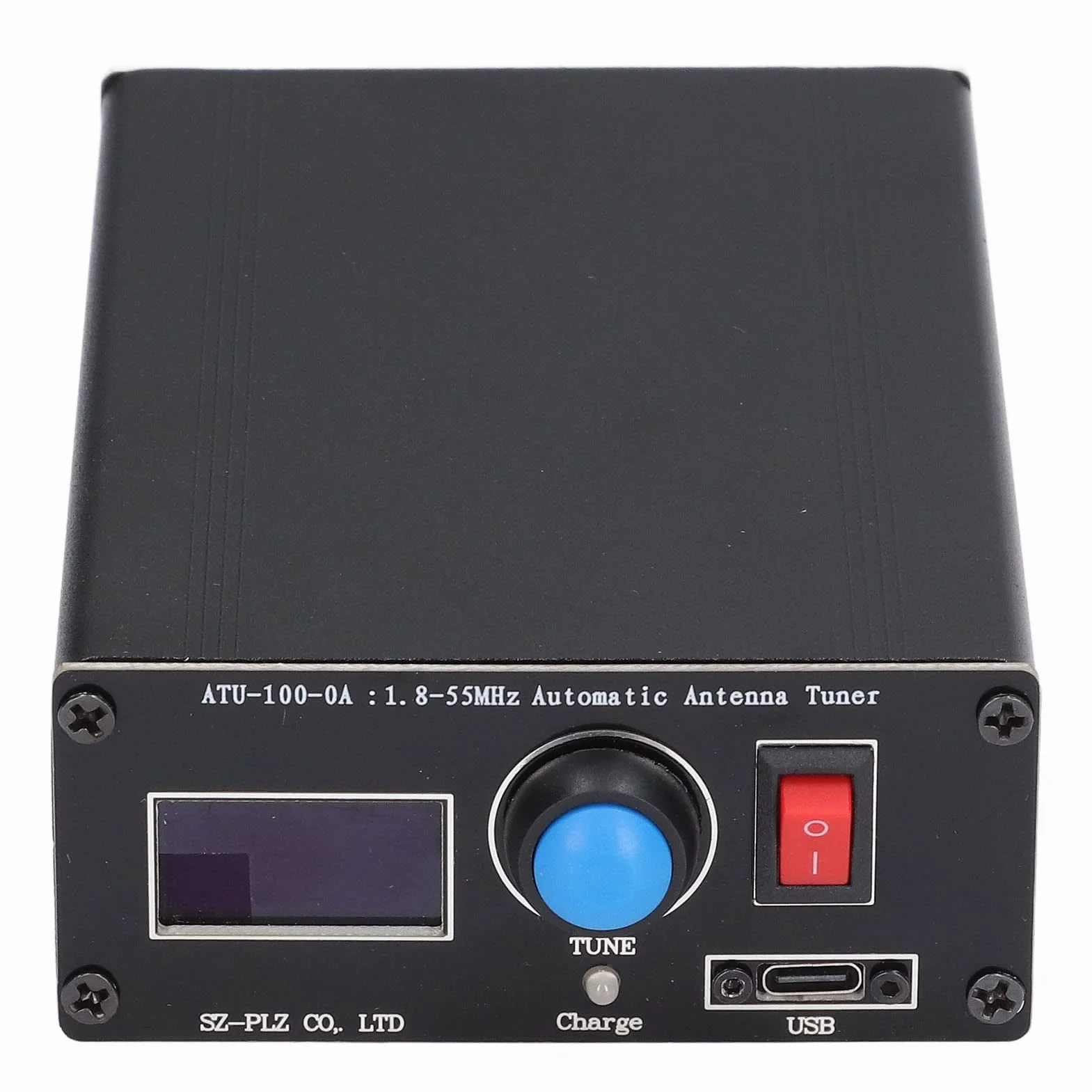 Yunseity ATU-100 Sintonizzatore d'antenna automatico 1,8-55 MHz 100 W OLED 0,96" USB