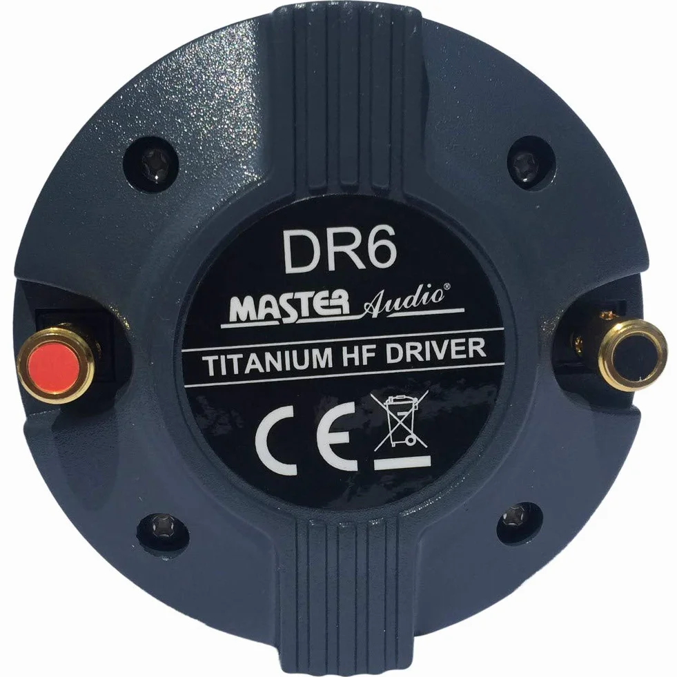 MASTER AUDIO DR6 DR 6 compressione 150 W RMS 300 W max 1" filettatura 8 ohm 102 dB bobina 34 mm