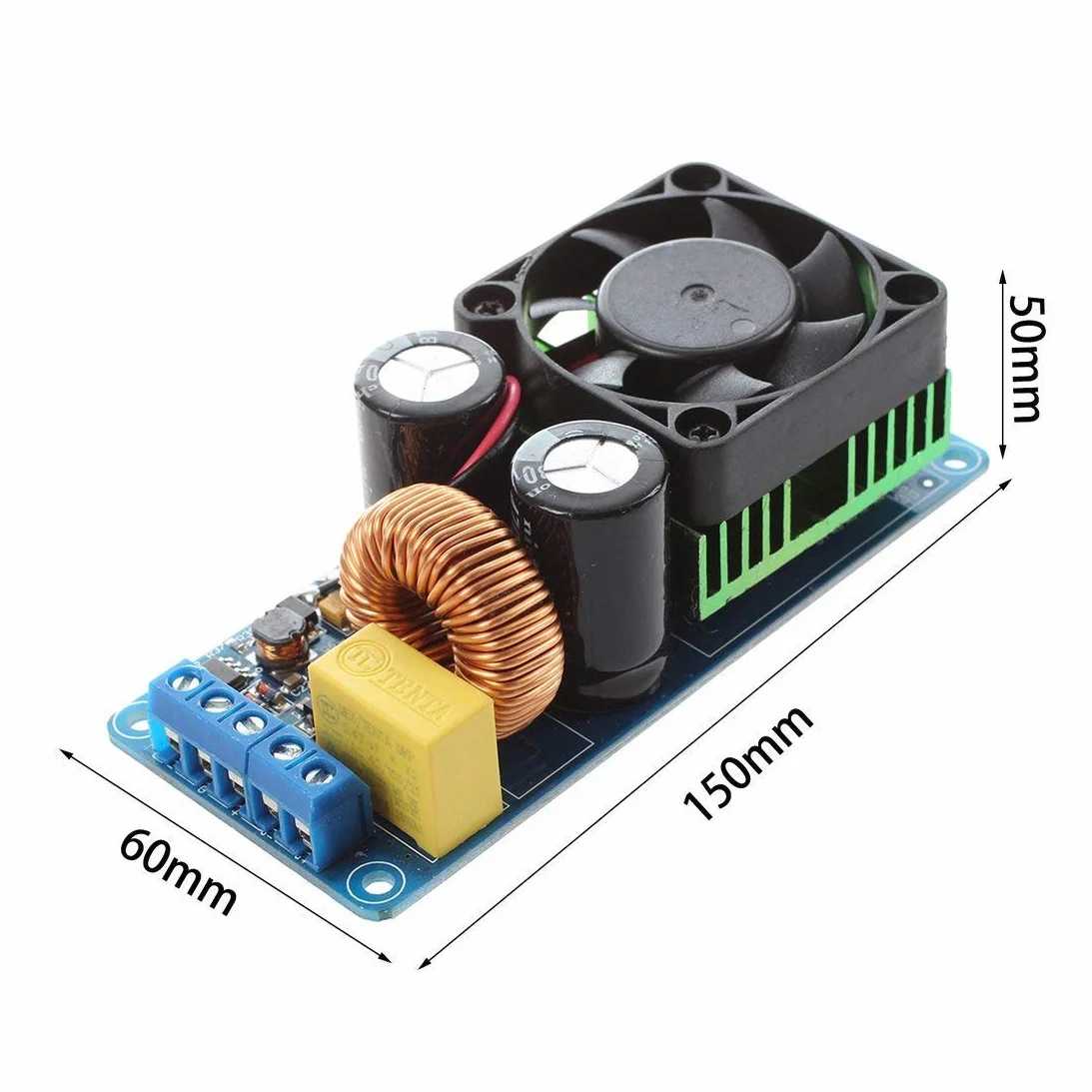 DollaTek IRS2092S 500 W Amplificatore Digitale Mono Canale Classe D HiFi Scheda Amplificatore di Potenza