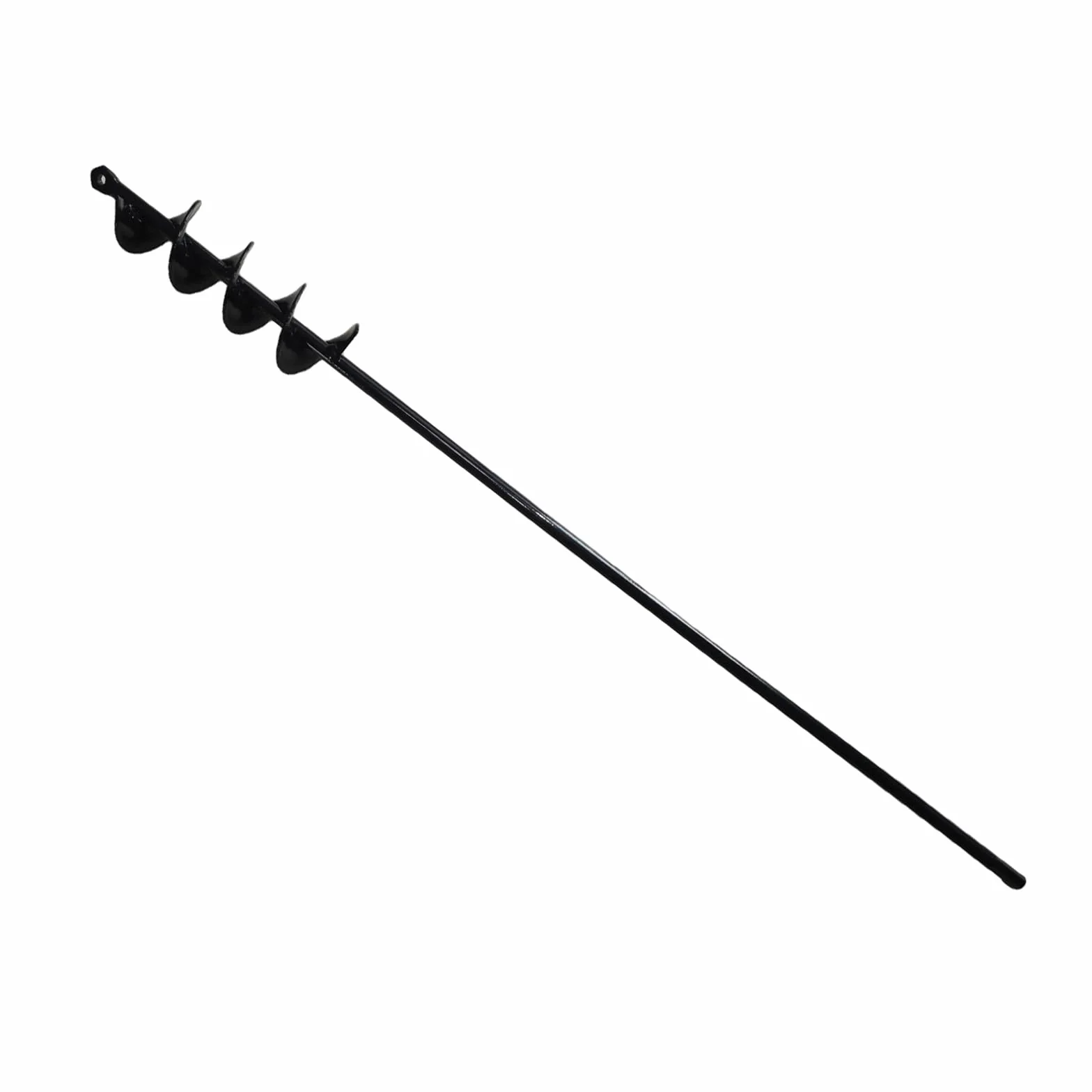 TWSOUL Punta per trapano, trapano da giardino, trapano a terra, punta lunga per piantare, trapano a mano, trapano a terra (5 x 75 cm)