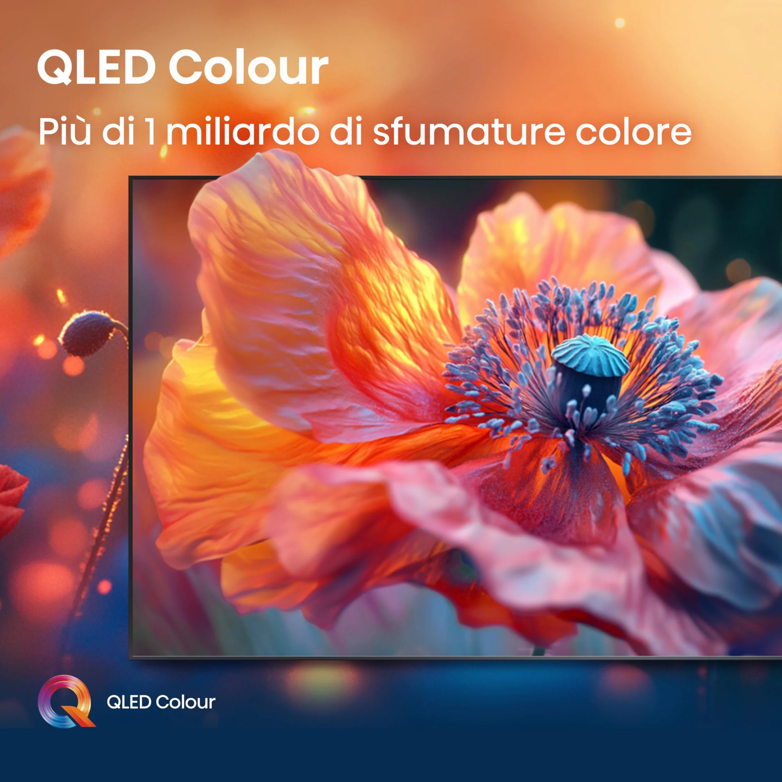 Hisense TV 50" QLED 4K 50A72Q Smart VIDAA U8 Dolby Vision HDR 10+ Game Mode Plus Dolby Atmos Alexa