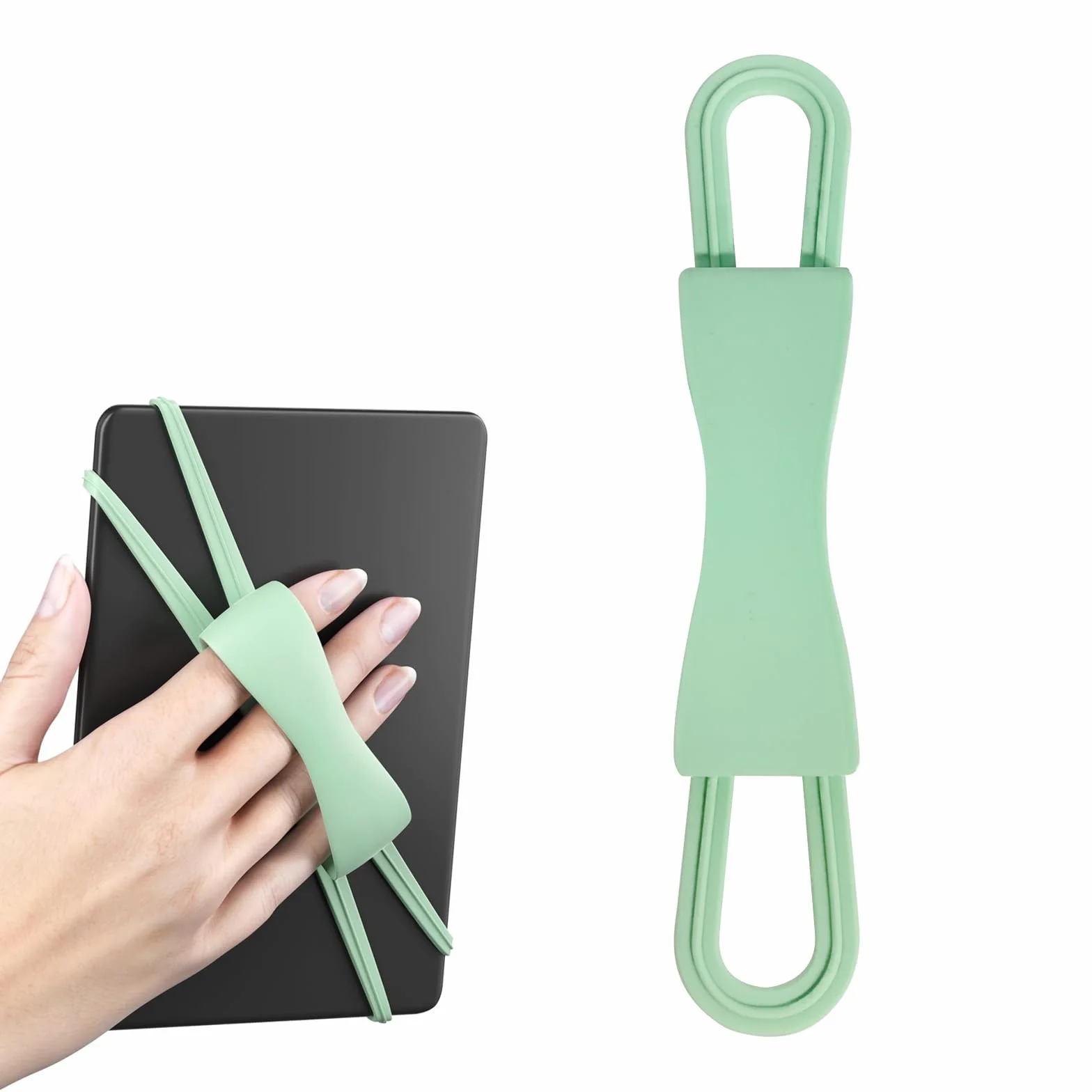 Verde Matcha Supporto per Lettura A Letto per Kindle Paperwhite, Compatibile con Kindle Oasis/Kobo/Tablet 4.7-8"