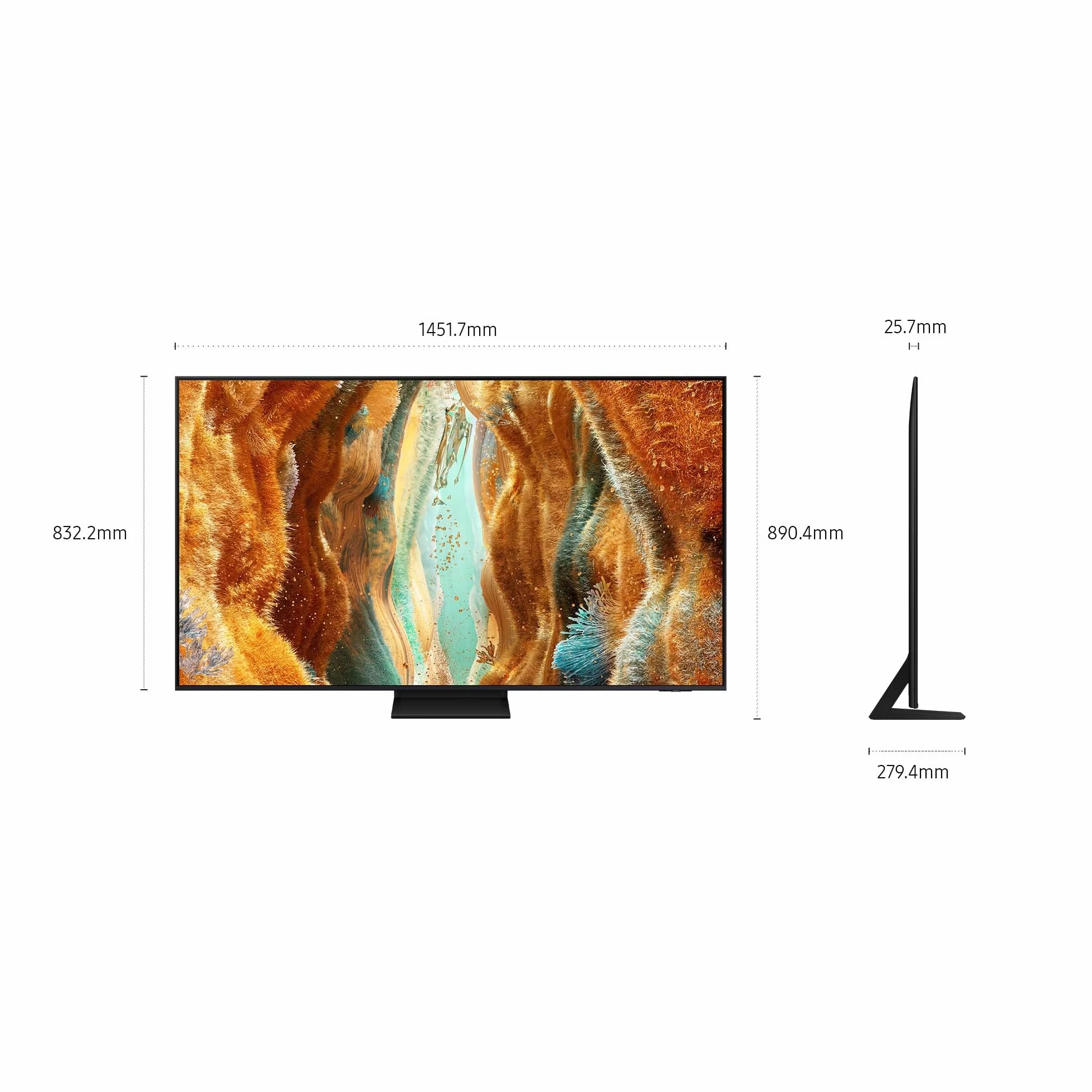 Samsung Smart TV 65'' QE65QN74FATXZT Neo QLED 4K Mini LED 144 Hz 2025