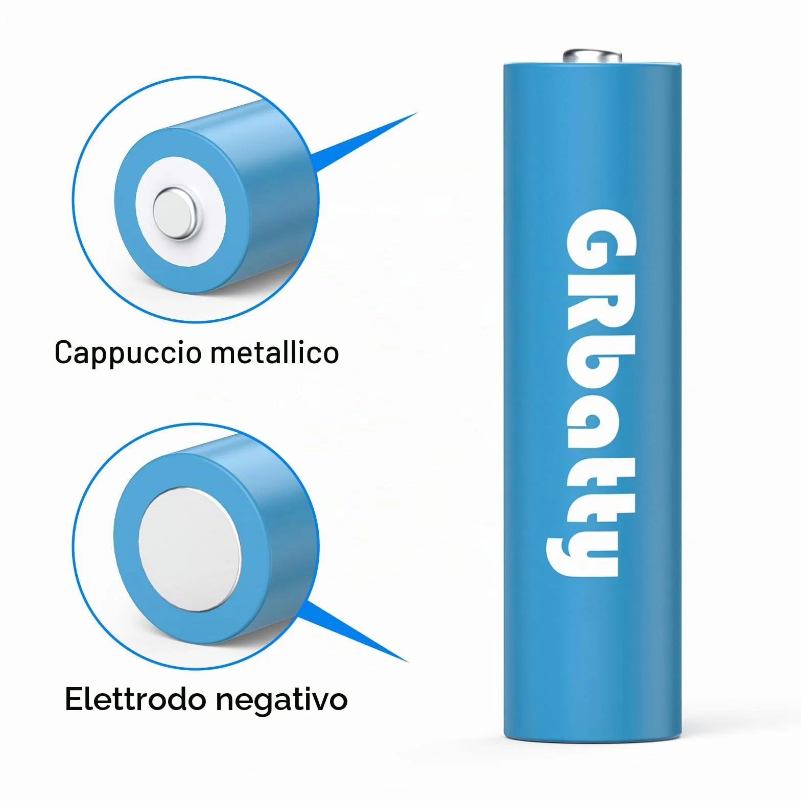 Batterie Ricaricabili AA AAA 3300mAh 1100mAh 1.2V con Caricabatterie LCD 8 Pezzi
