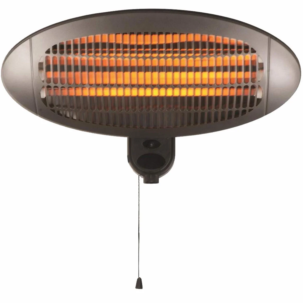HOME It Stufa da Esterno a Infrarossi da Parete 2000W IP34 Riscaldatore al Quarzo