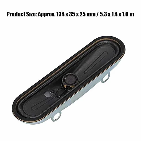 ASHATA Altoparlante 2Pcs Full Range 8 Ohm 10W per TV LCD