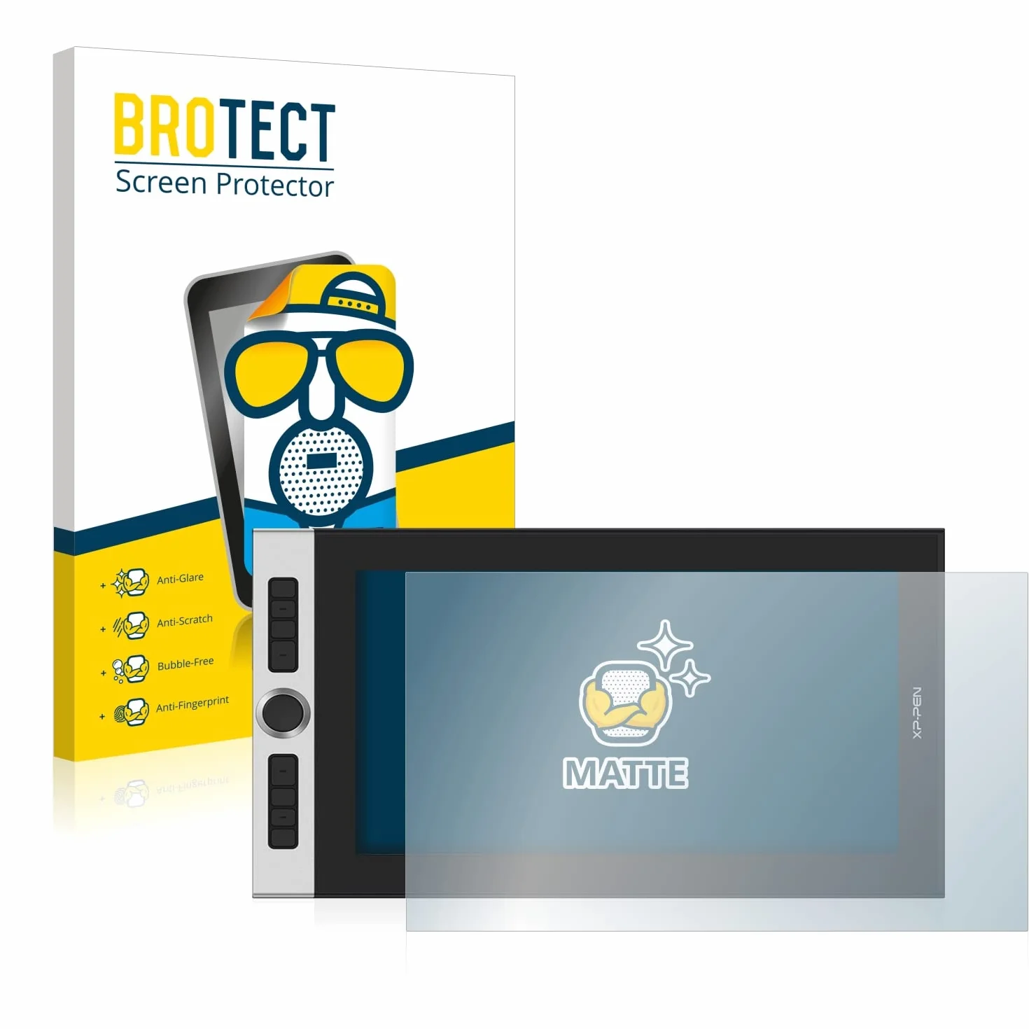 brotect Pellicola Protettiva Opaca Anti-Riflesso per XP-Pen Innovator 16