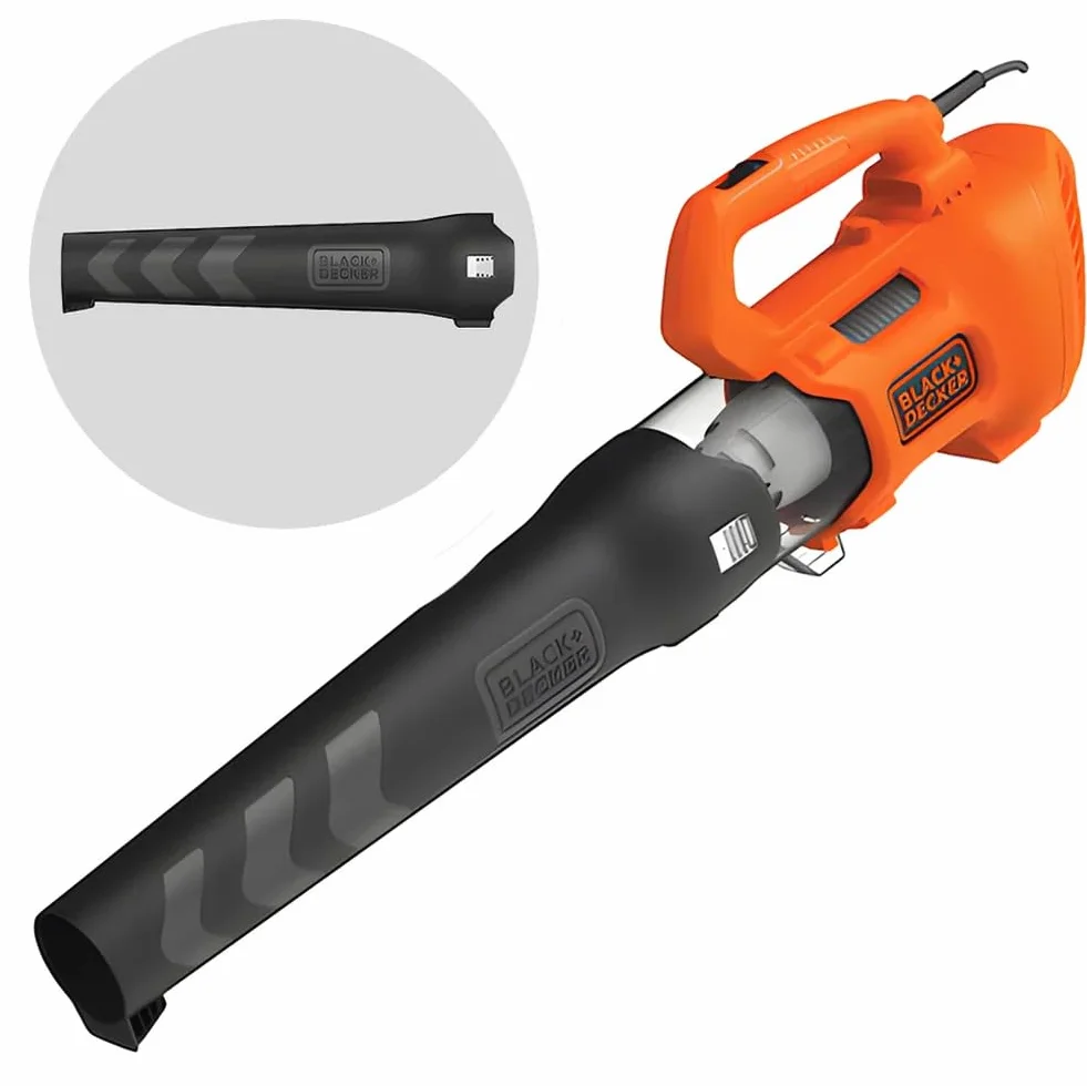 BLACK+DECKER,SOFFIATORE ASSIALE 1850W - VEL SOFFIAGGIO FINO A 190 KM/H, DESIGN LEGGERO E COMPATTO . BEBL185-QS